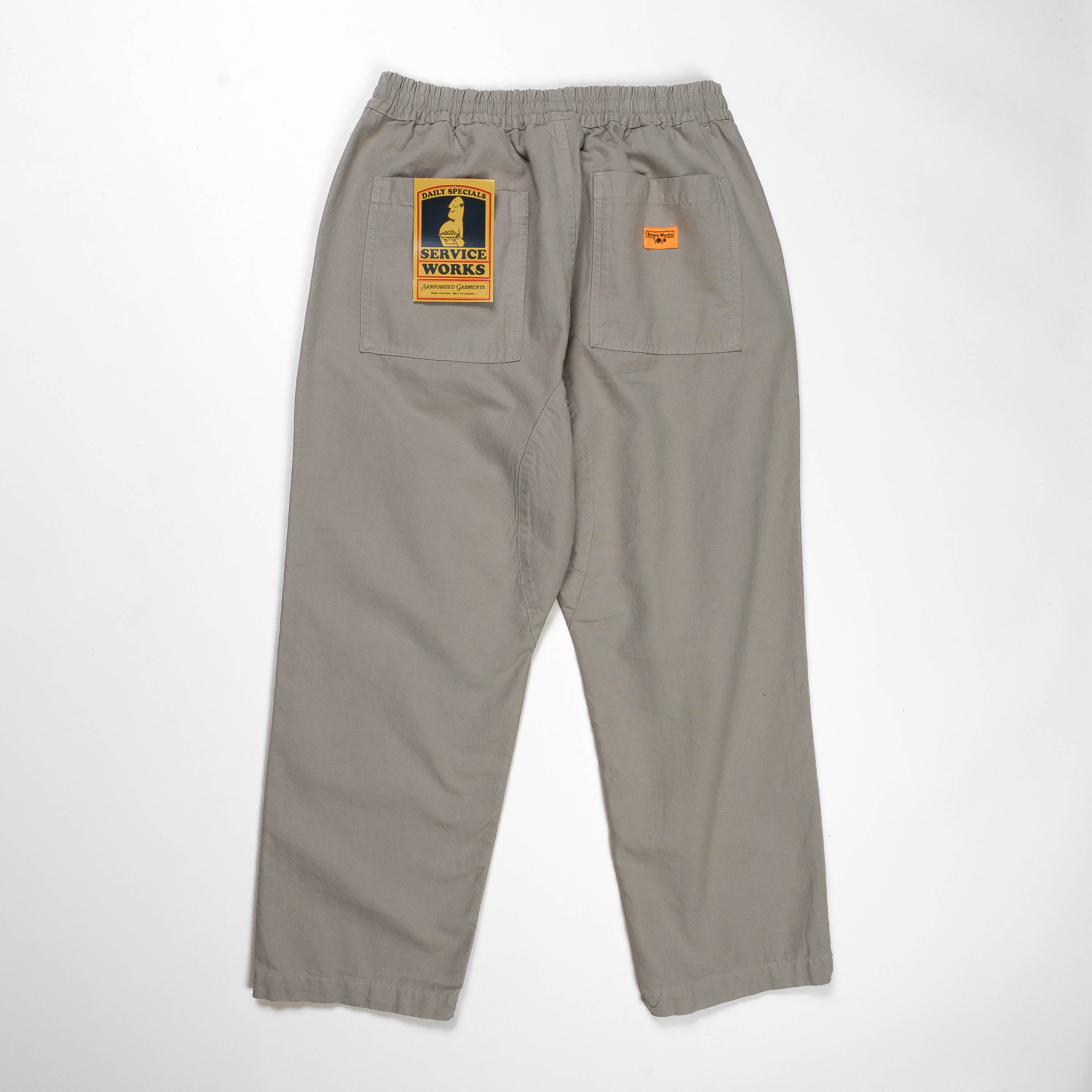 Service Works Classic Chef Pants - Stone