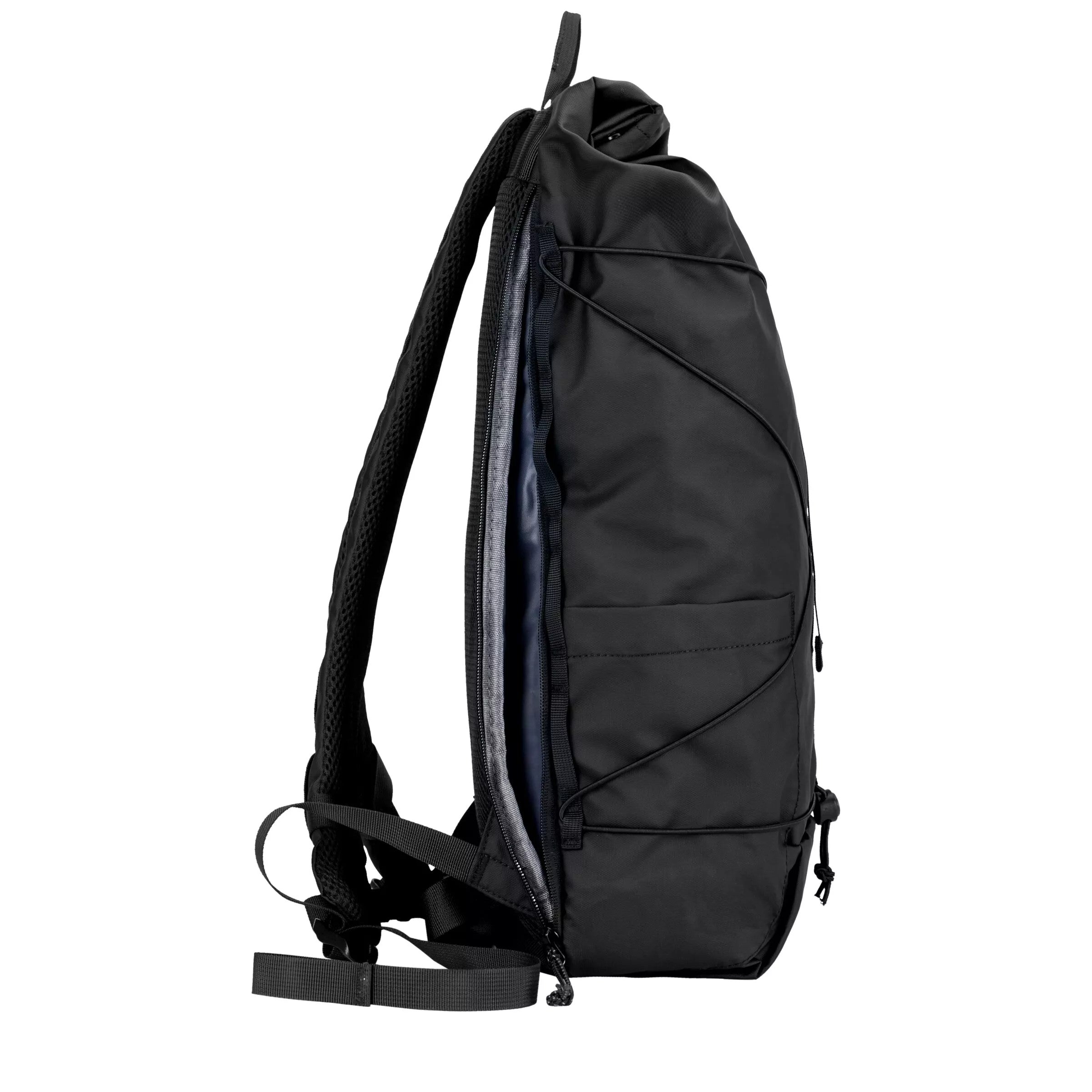 Elliker Dayle Roll Top Backpack 21/25L - Black