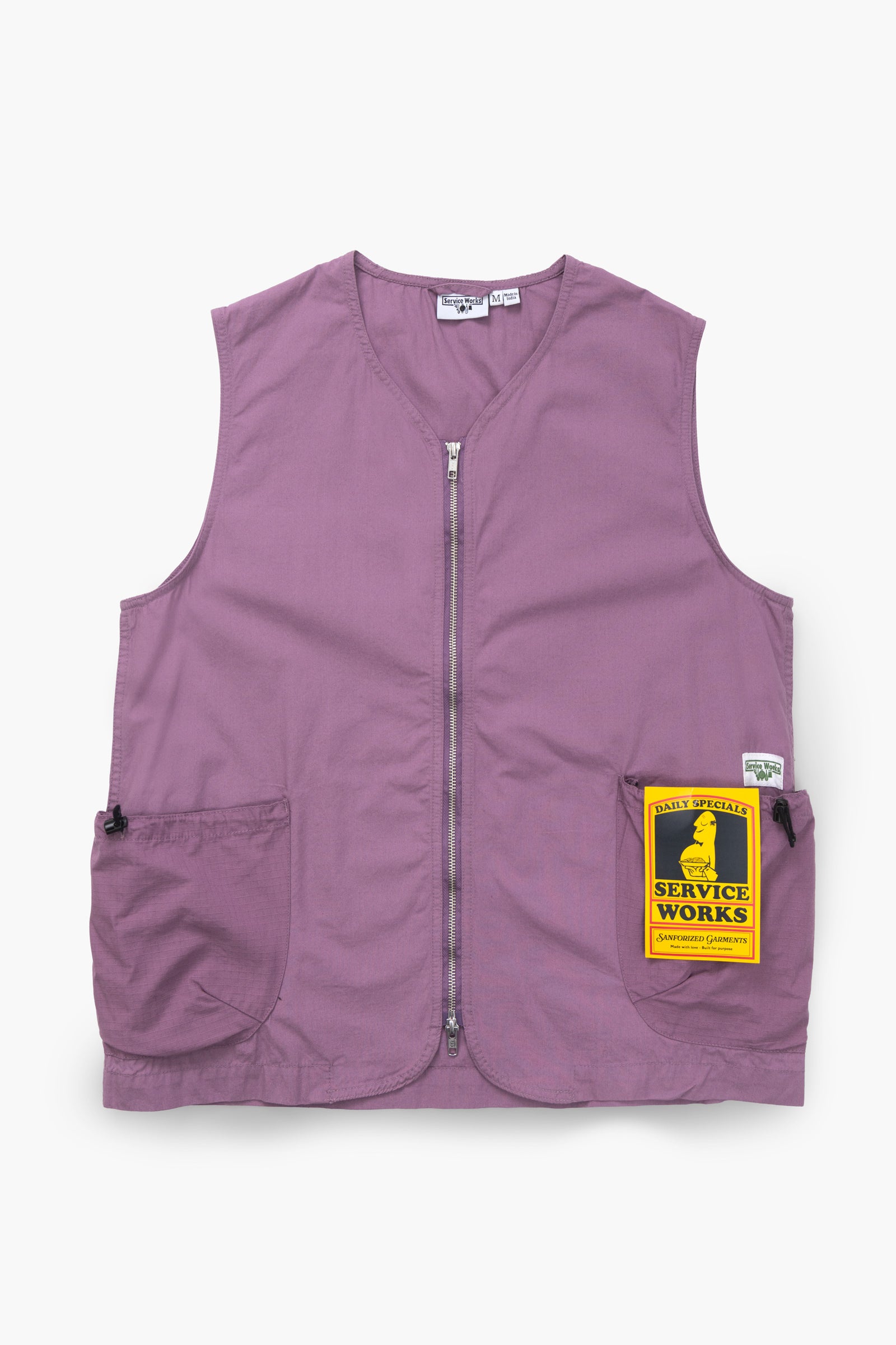 Service Works Gardener Vest - Grape