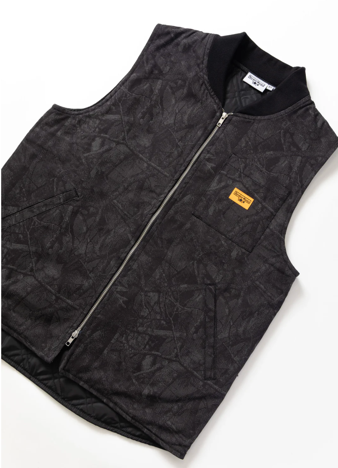 Service Works Xerox Camo Padded Work Vest - Mono
