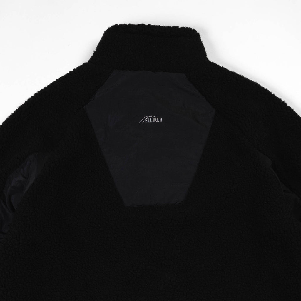 Elliker Sike Fleece Pullover - Black