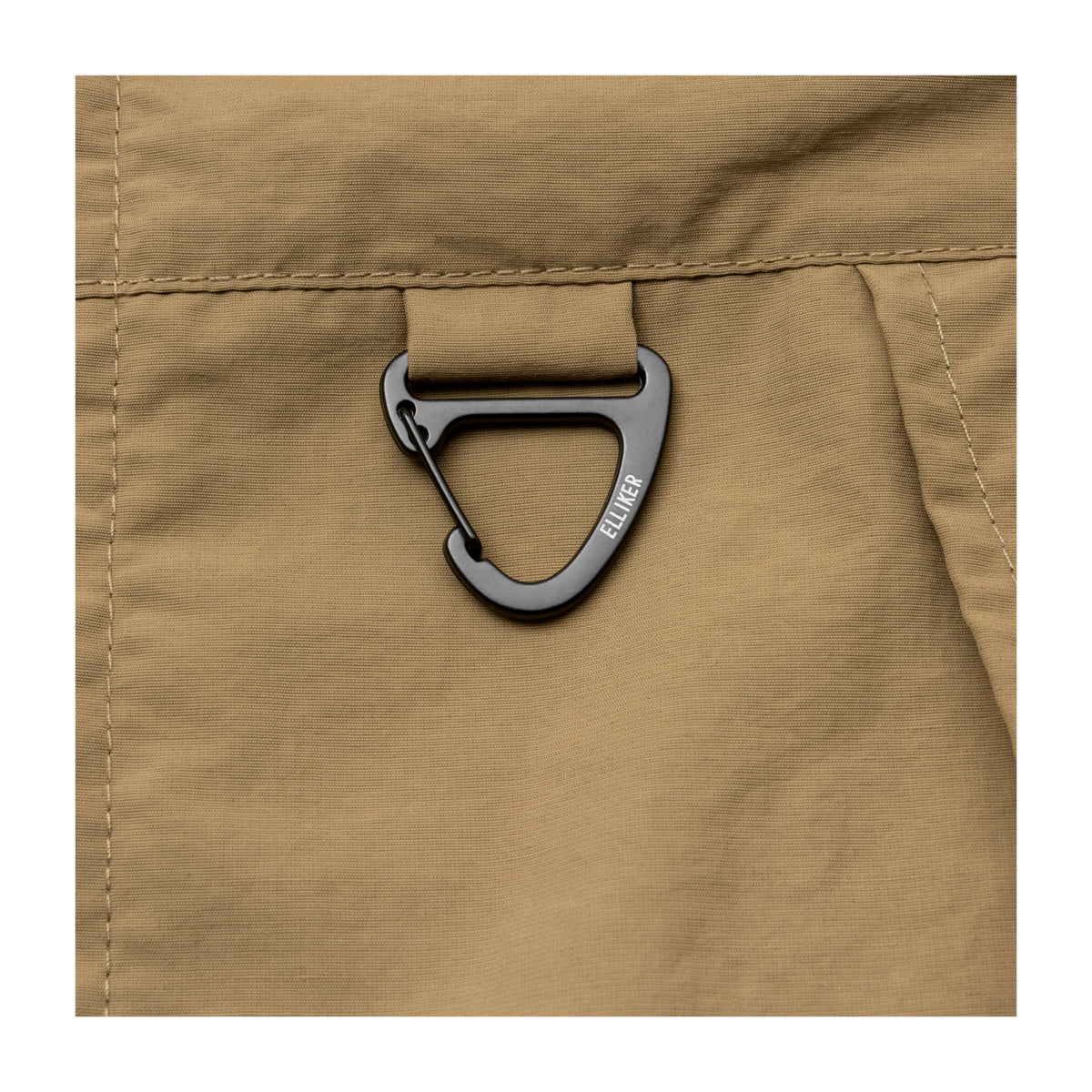 Elliker Craw Long Sleeve Zipper Tech Shirt - Sand
