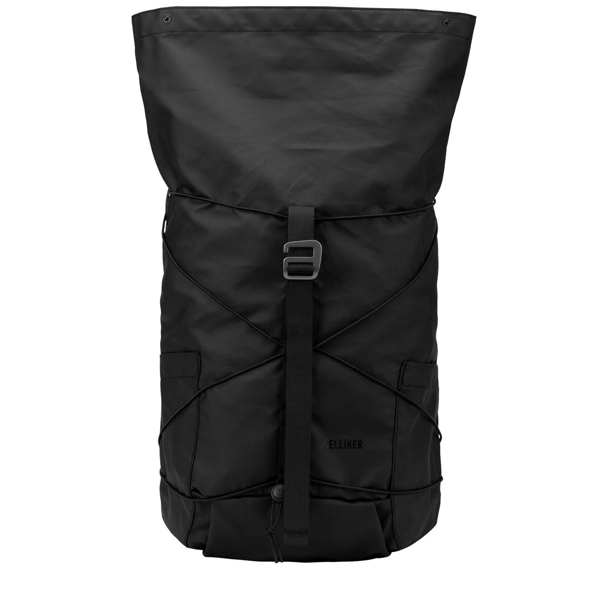 Elliker Dayle Roll Top Backpack 21/25L - Black