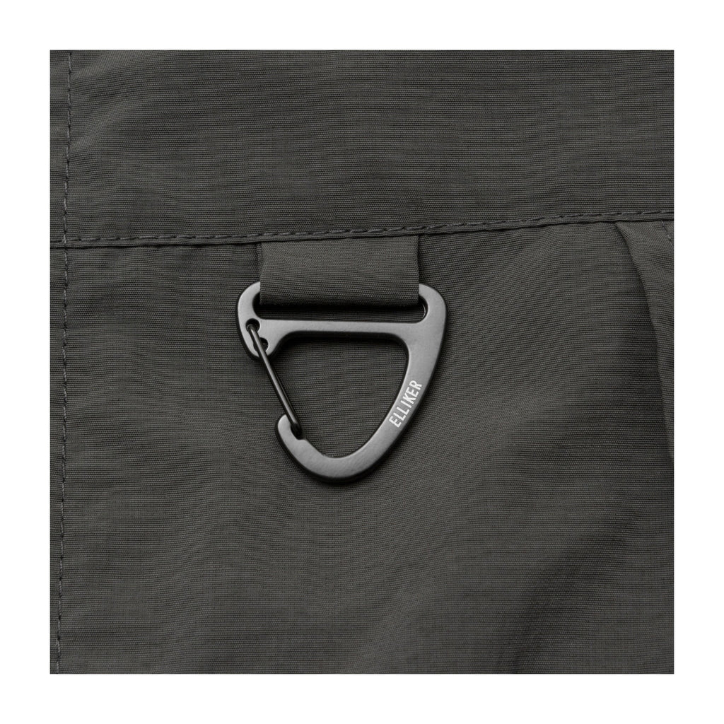 Elliker Craw Long Sleeve Zipper Tech Shirt - Grey