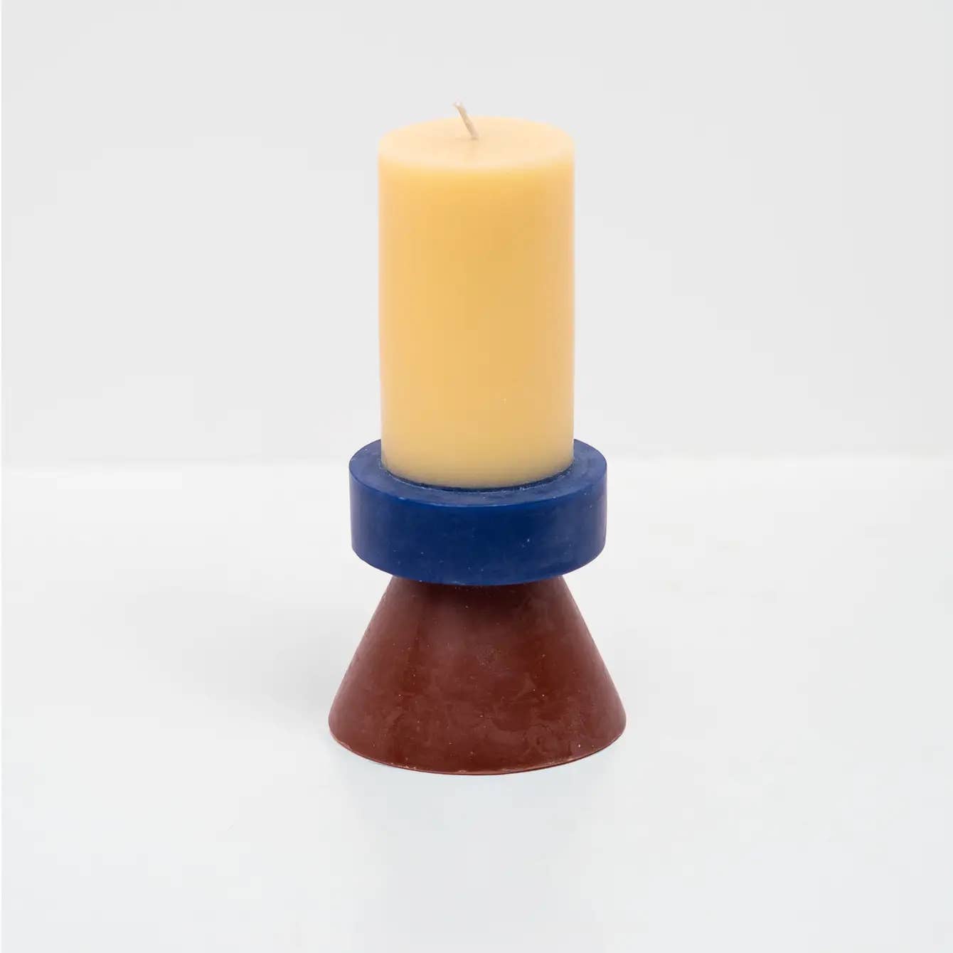 YOD&CO Tall Stack Candle - Banana / Navy / Chocolate