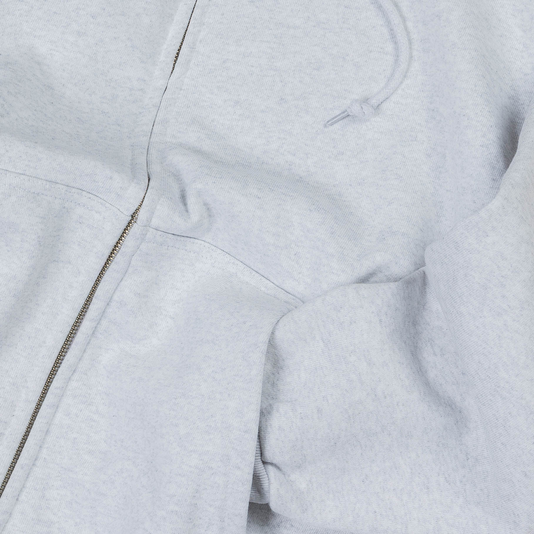 United Athle Magnum Weight Double Zip Hoodie - Ash Grey