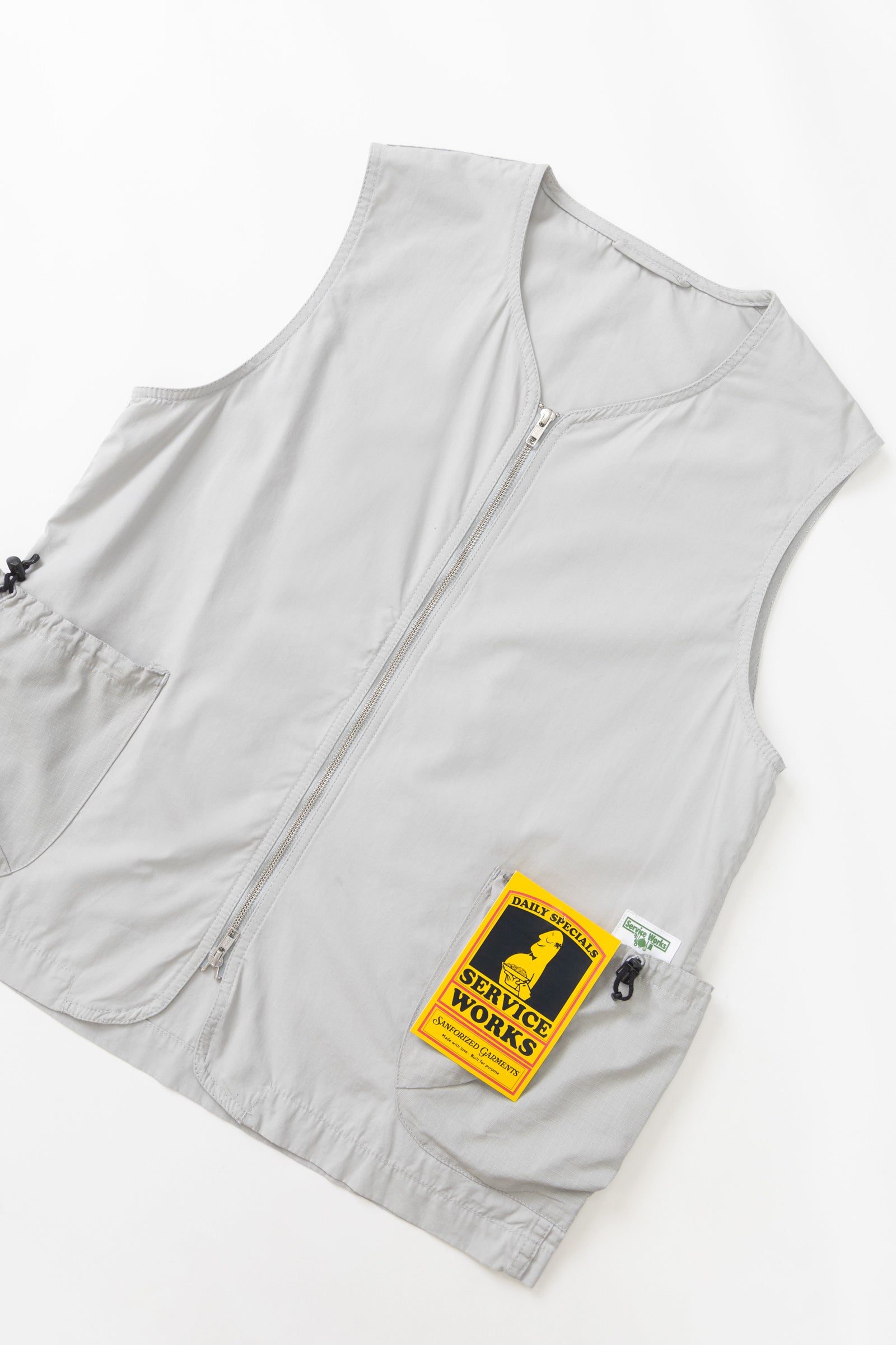 Service Works Gardener Vest - Silver