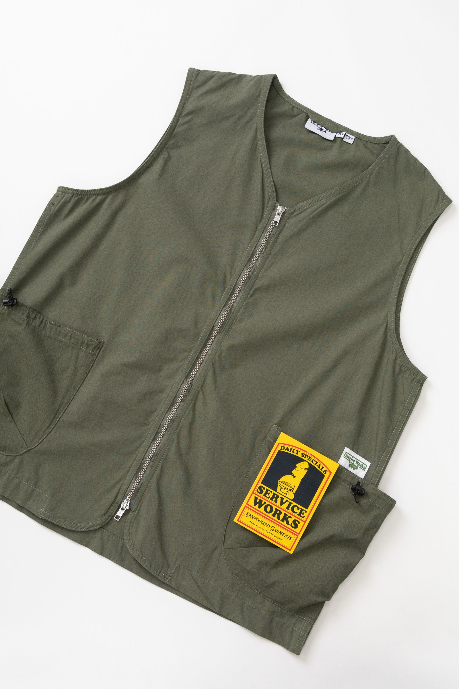 Service Works Gardener Vest - Olive