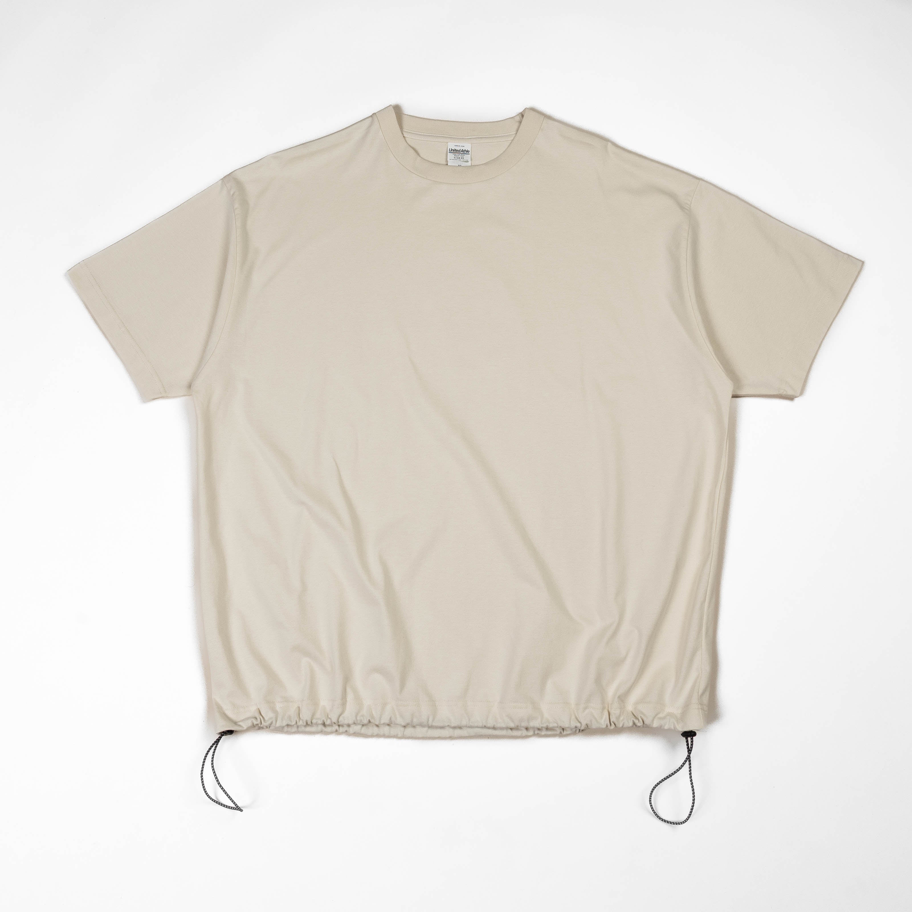 United Athle Relaxed Fit Cinch Tee - Ecru