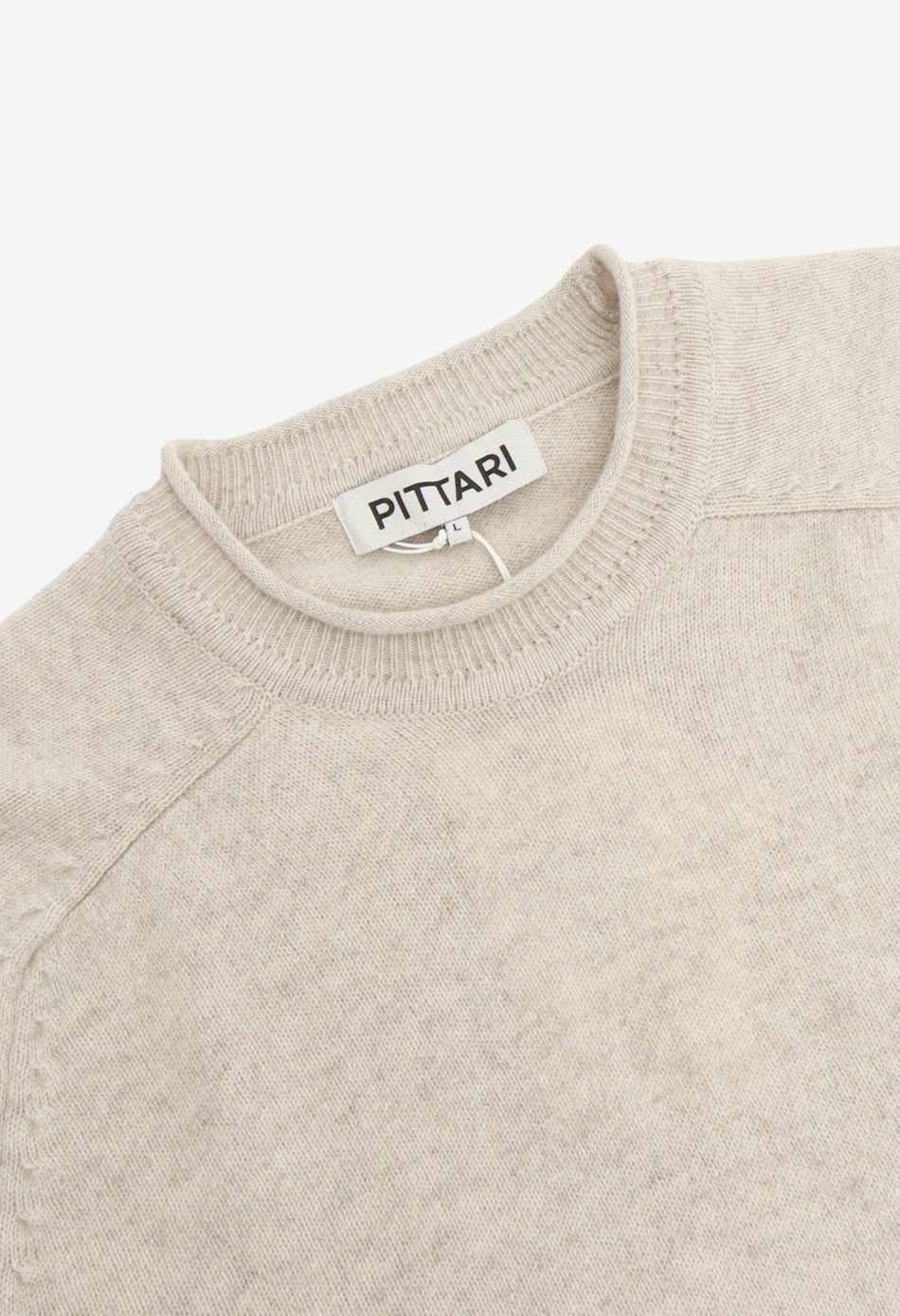 Pittari Usk Lambswool Sweater - Clay