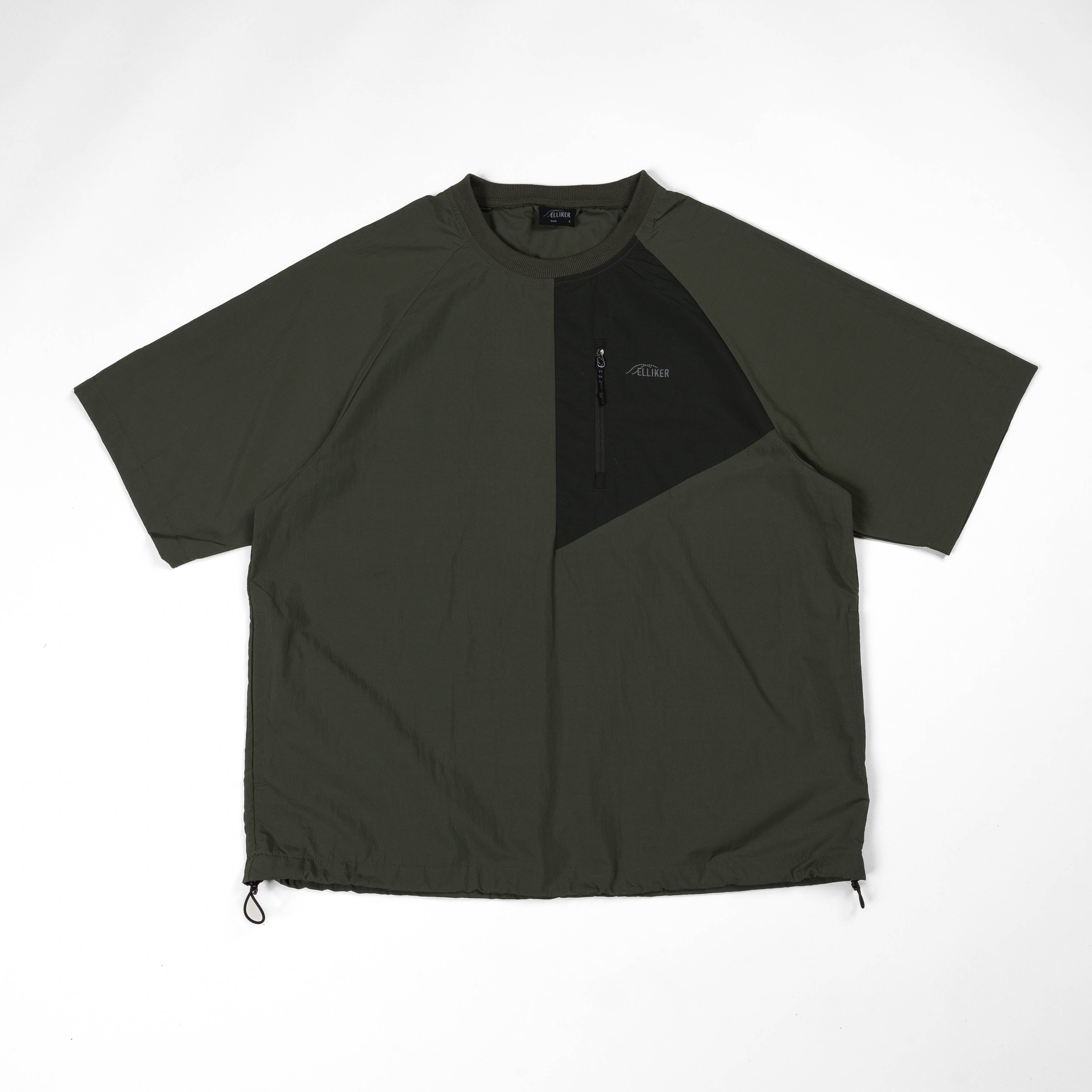 Elliker Kex Short Sleeve Tech Tee - Khaki