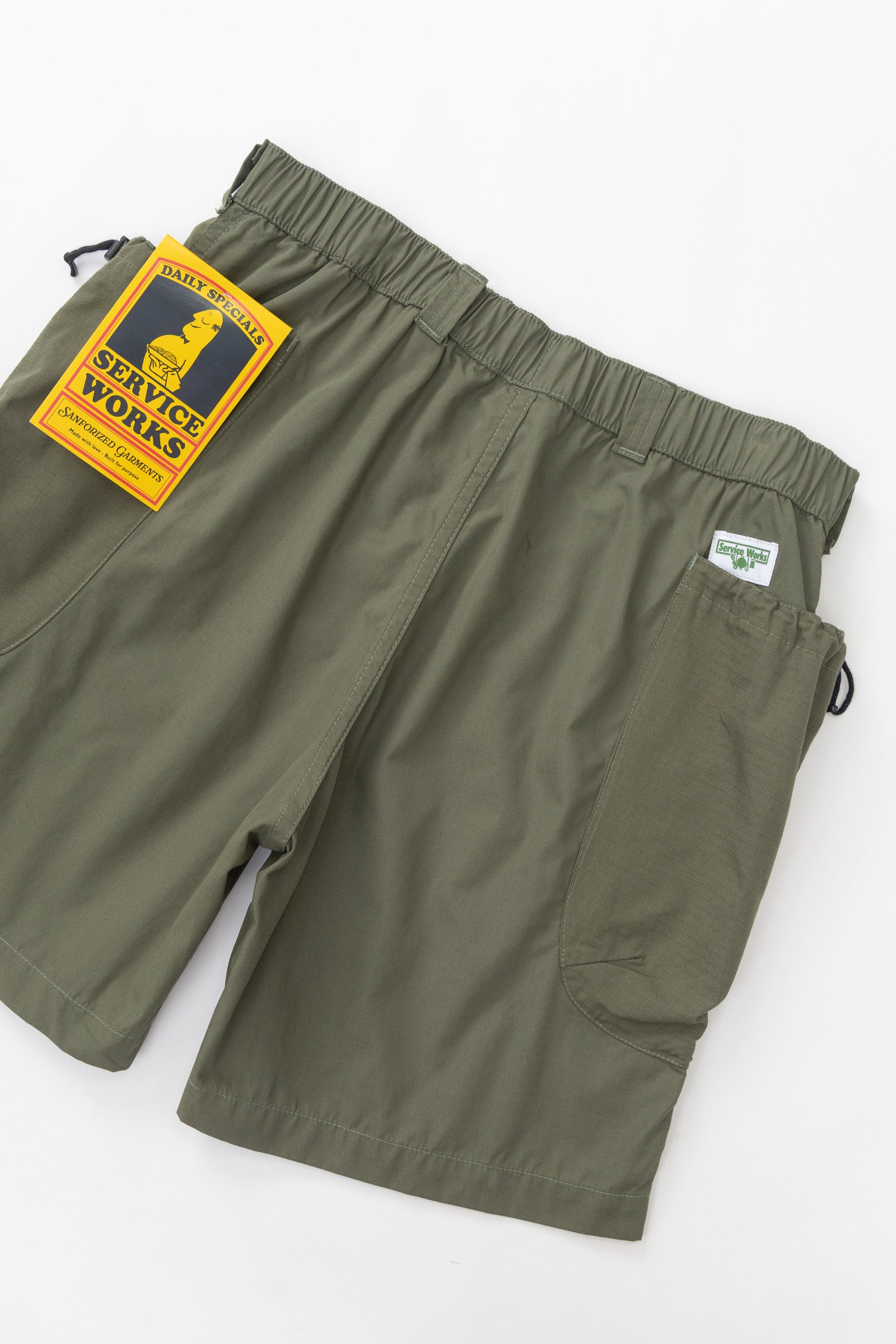 Service Works Gardener Shorts - Olive