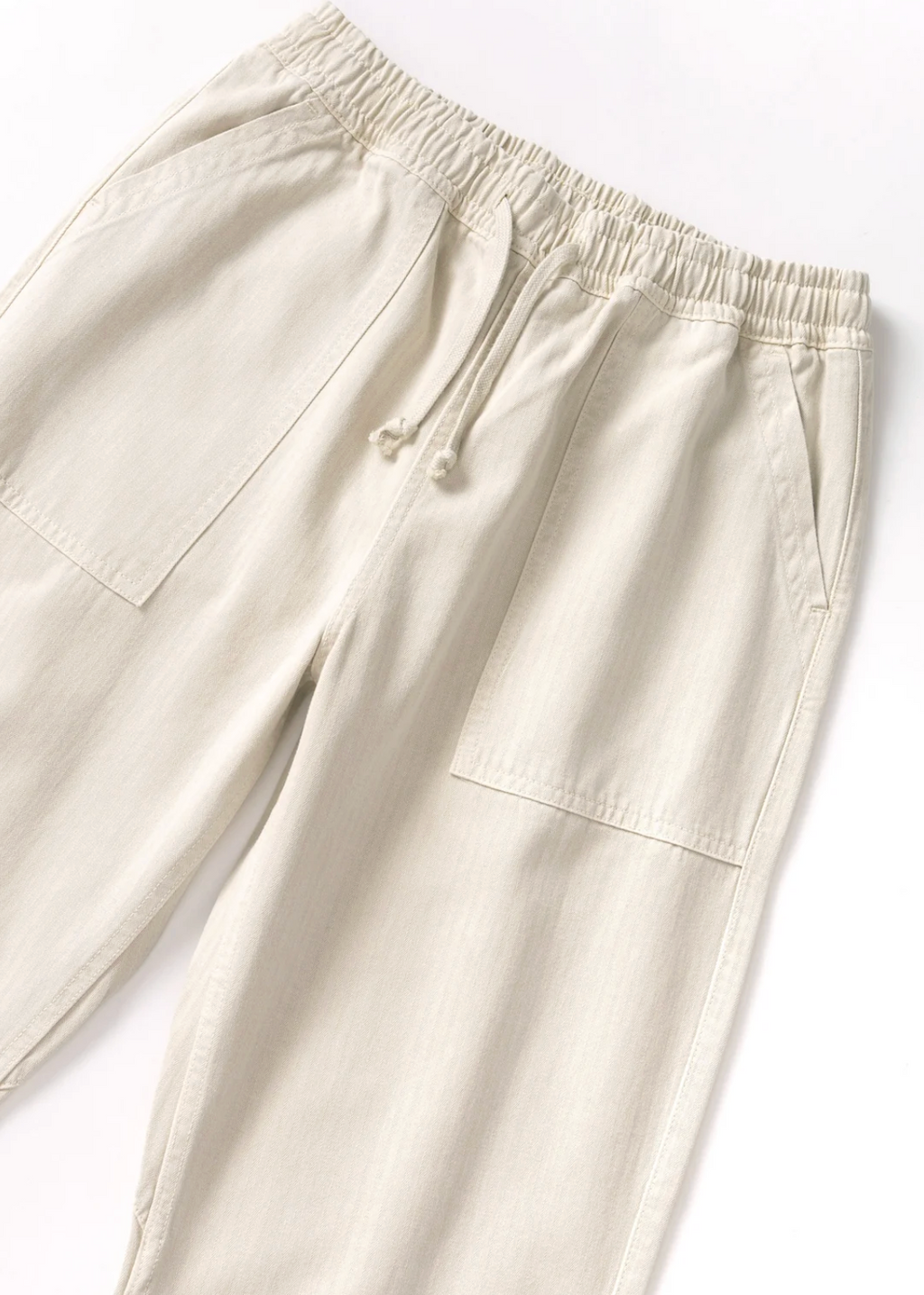 Service Works Pigment Herringbone Chef Pant- Bone