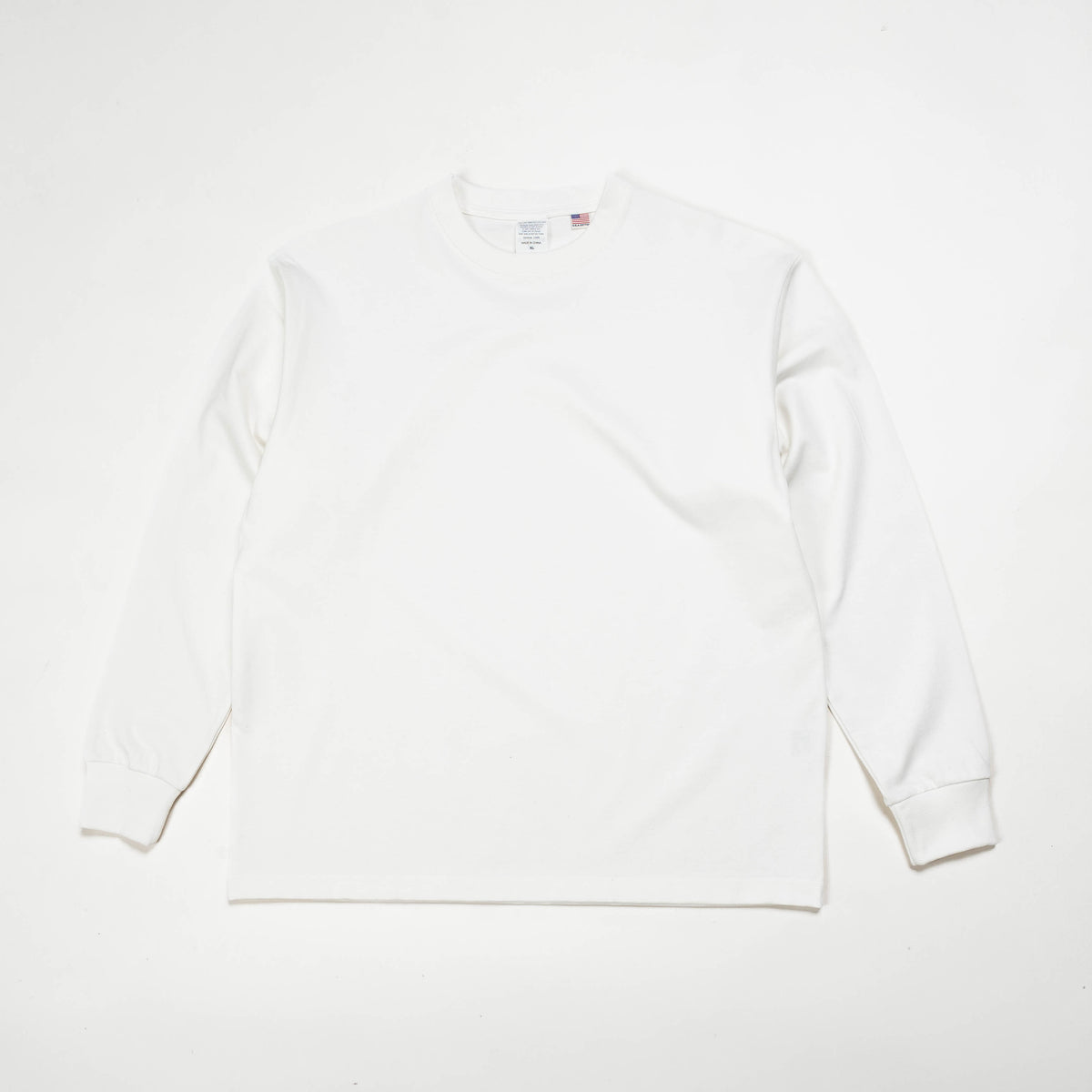 Cross Stitch USA Cotton Long Sleeve Tee - Ecru