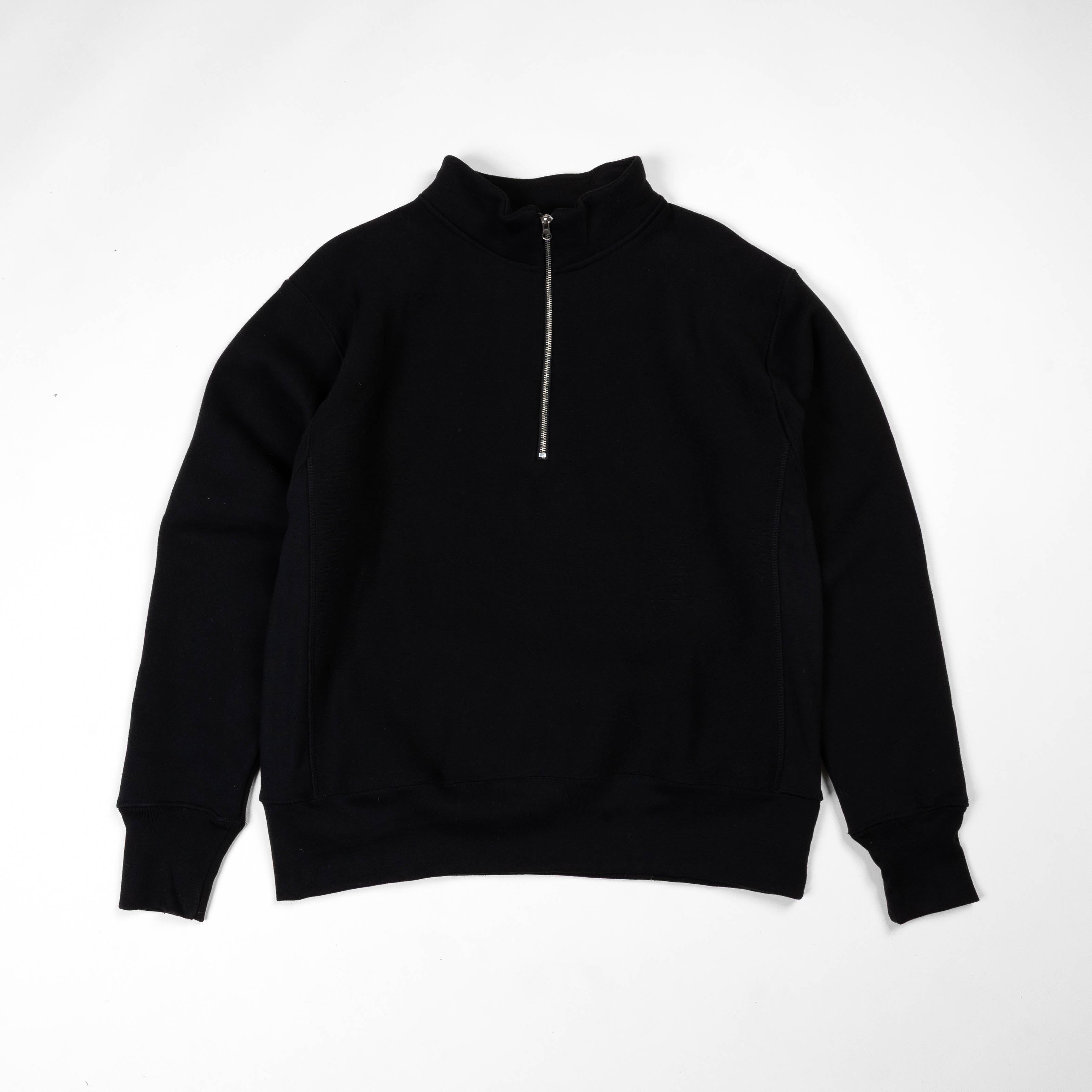Power Goods Super Weight Quarter Zip - Black