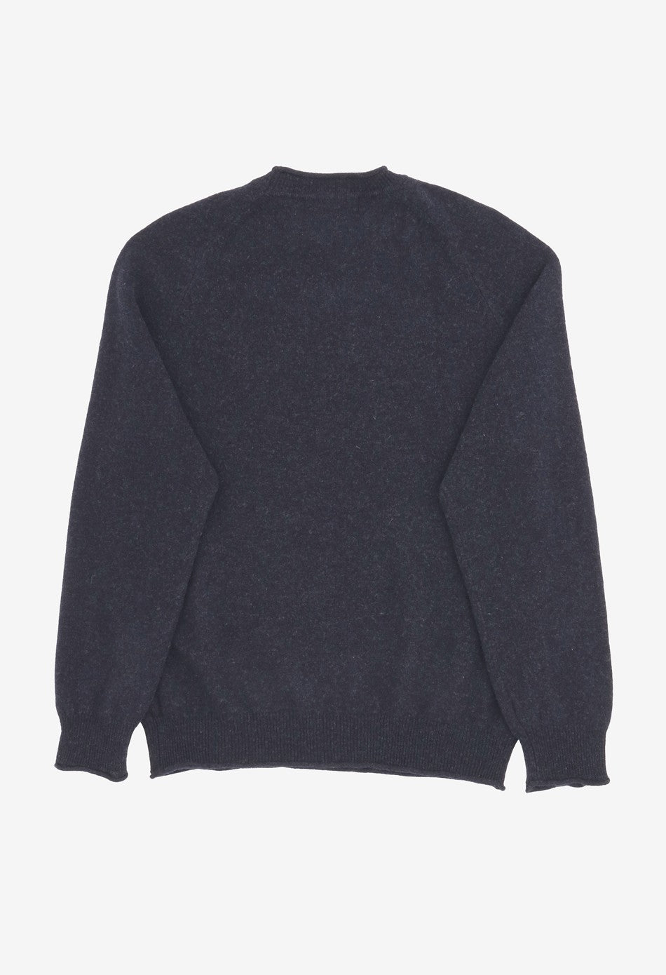 Pittari Usk Lambswool Sweater - Indigo Melange