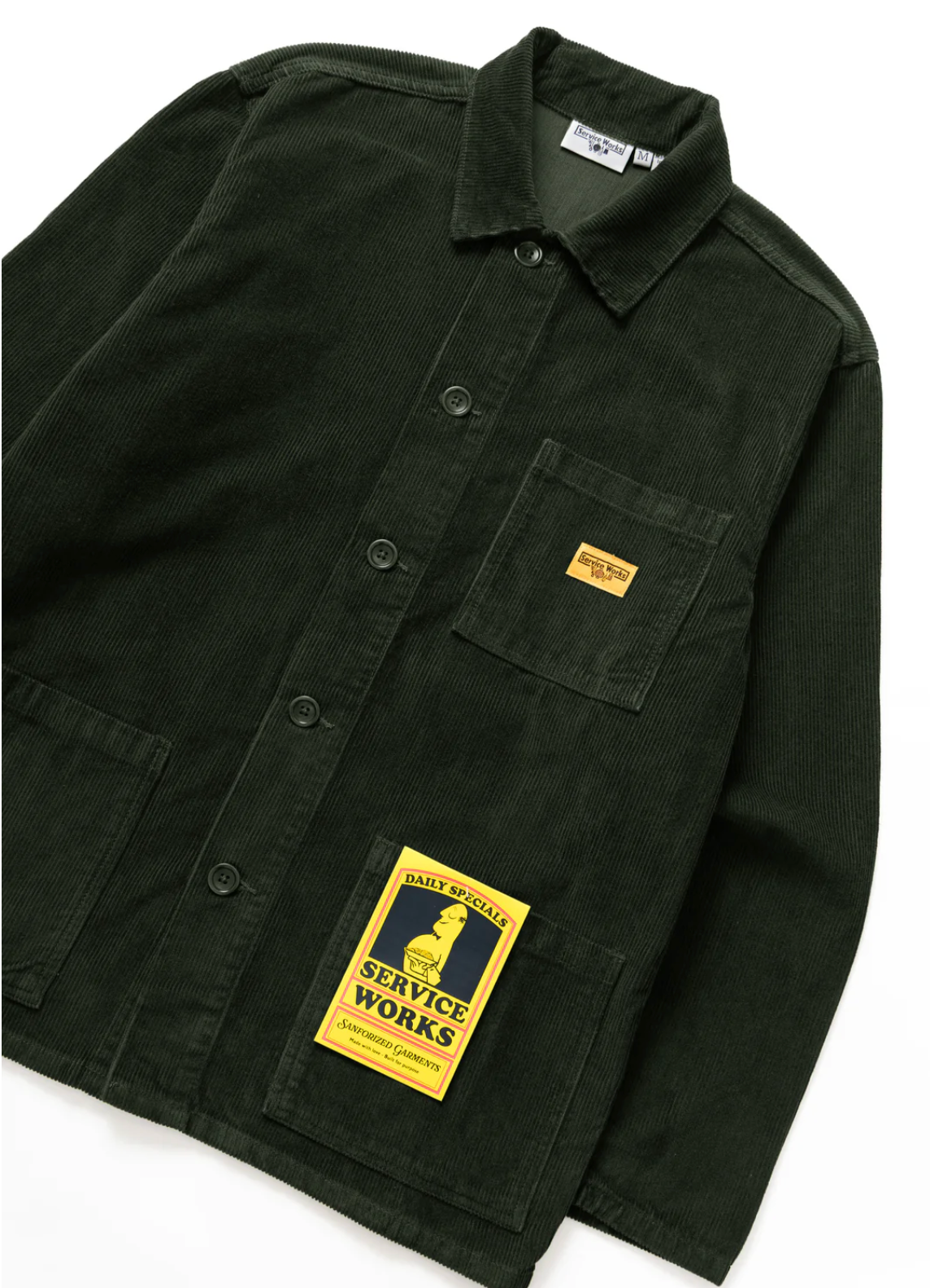 Service Works Corduroy Chore Shirt - Coppice