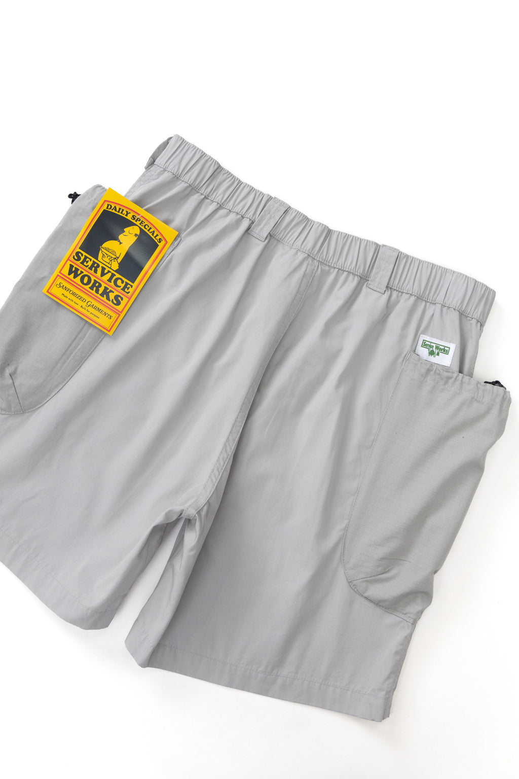 Service Works Gardener Shorts - Silver