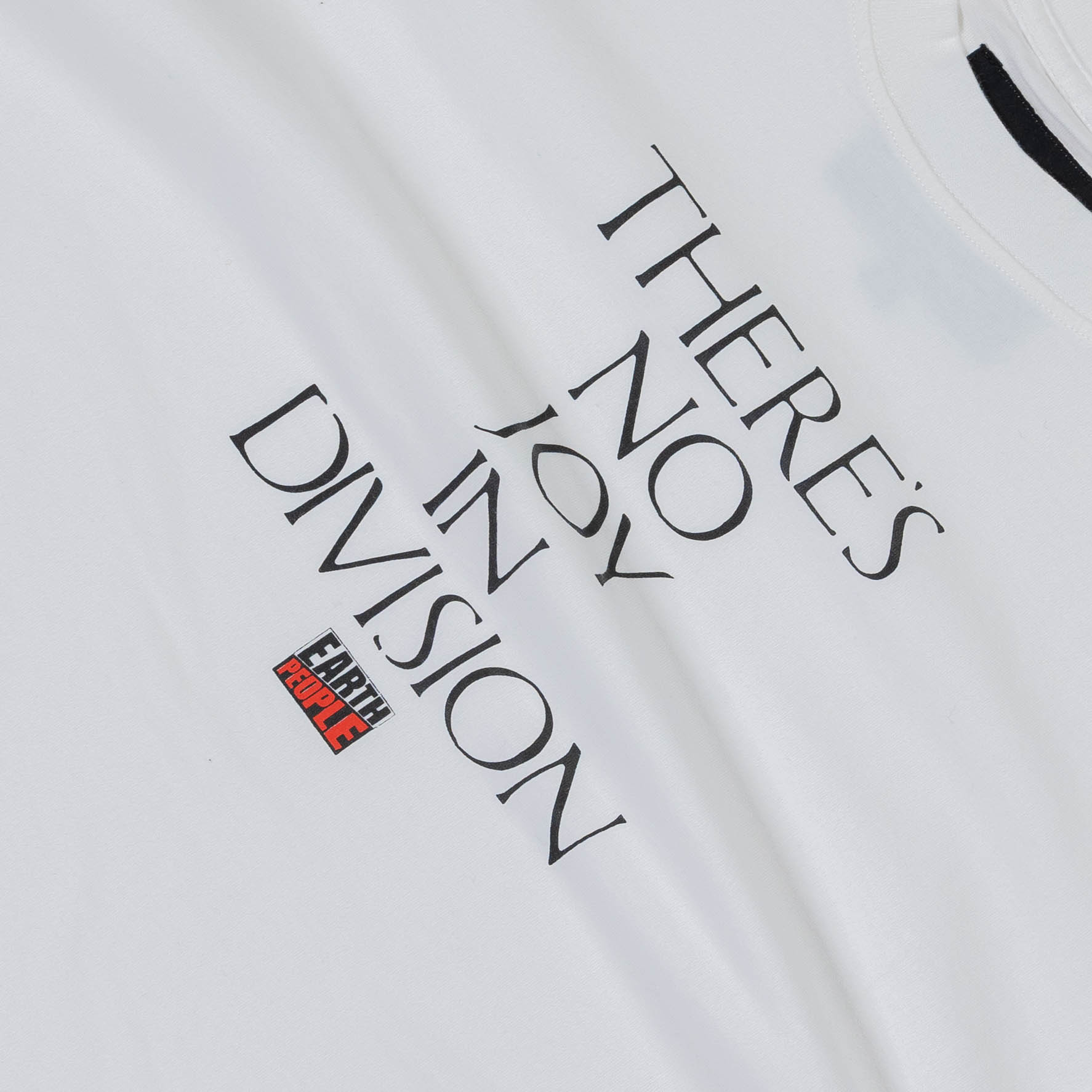 Earth People Joy Division Crew Tee - White