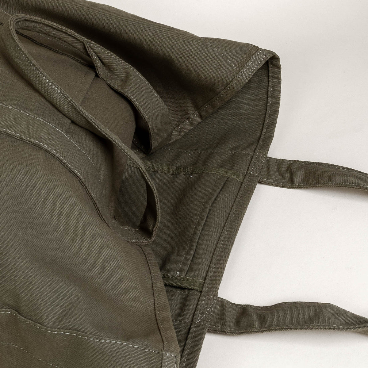Truss Cotton Canvas Tote - Green