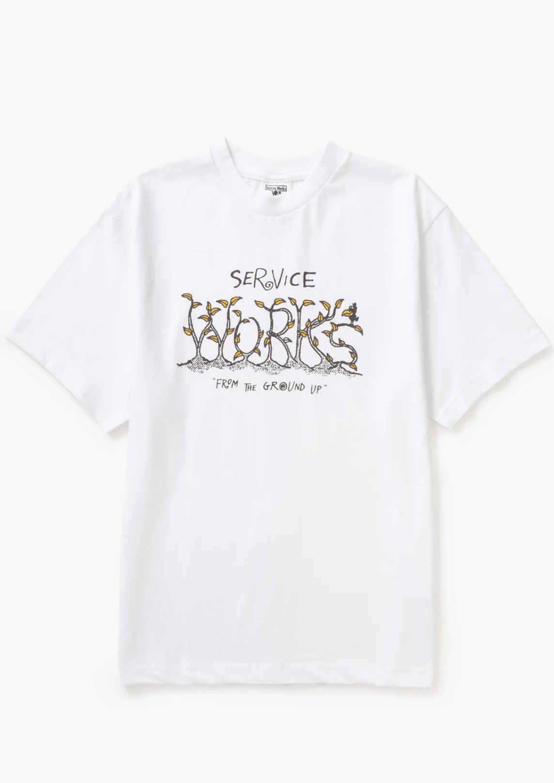 Service Works Ground Up Tee - White