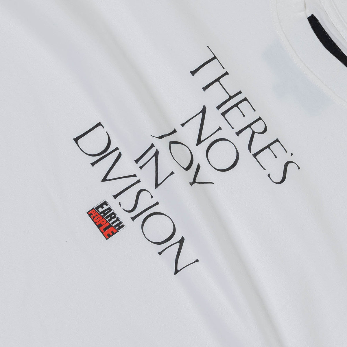 Earth People Joy Division Crew Tee - White
