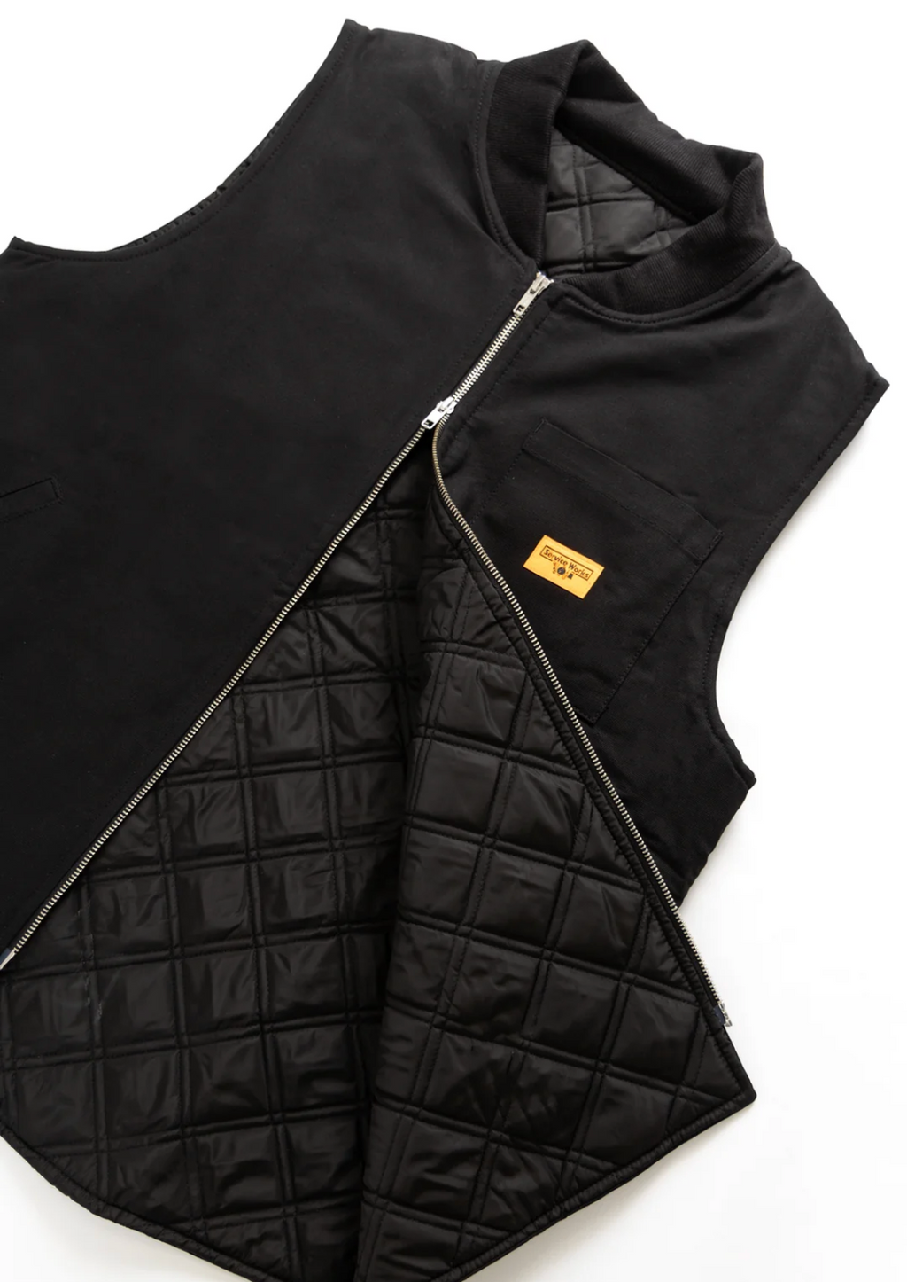 Service Works Canvas Work Vest - Black