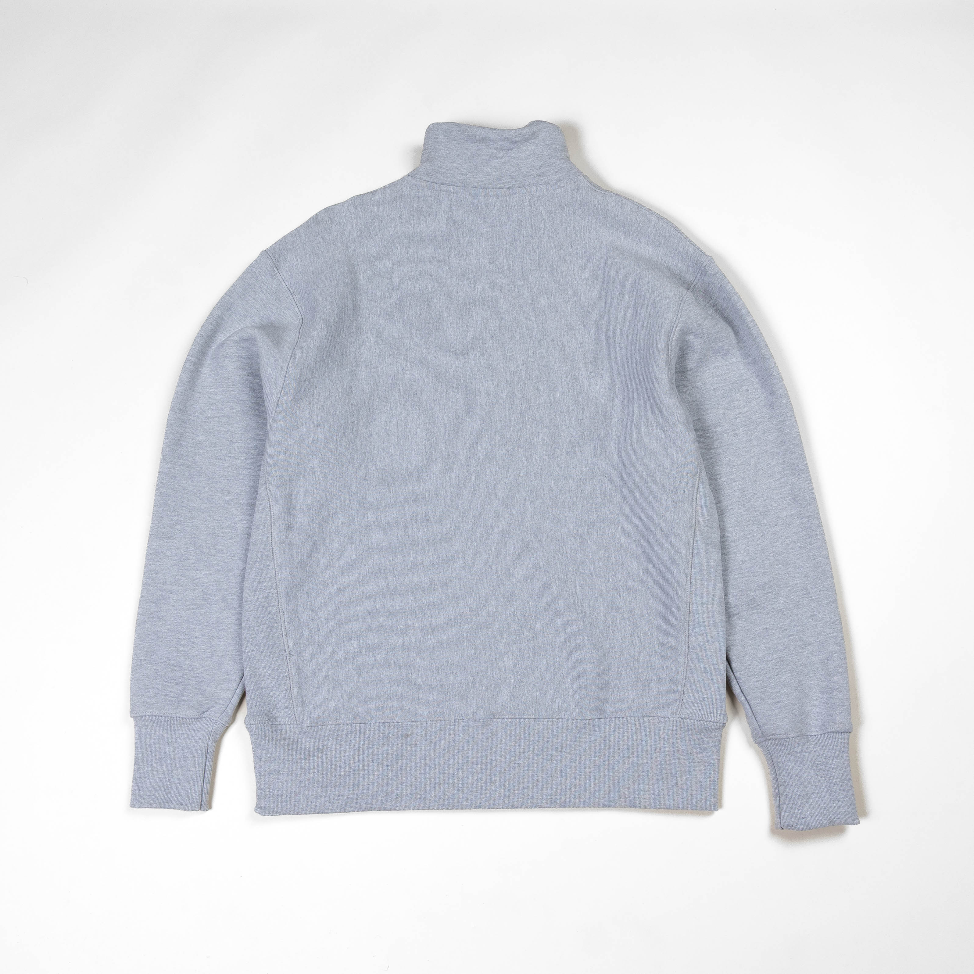 Power Goods Super Weight Quarter Zip - Heather Grey