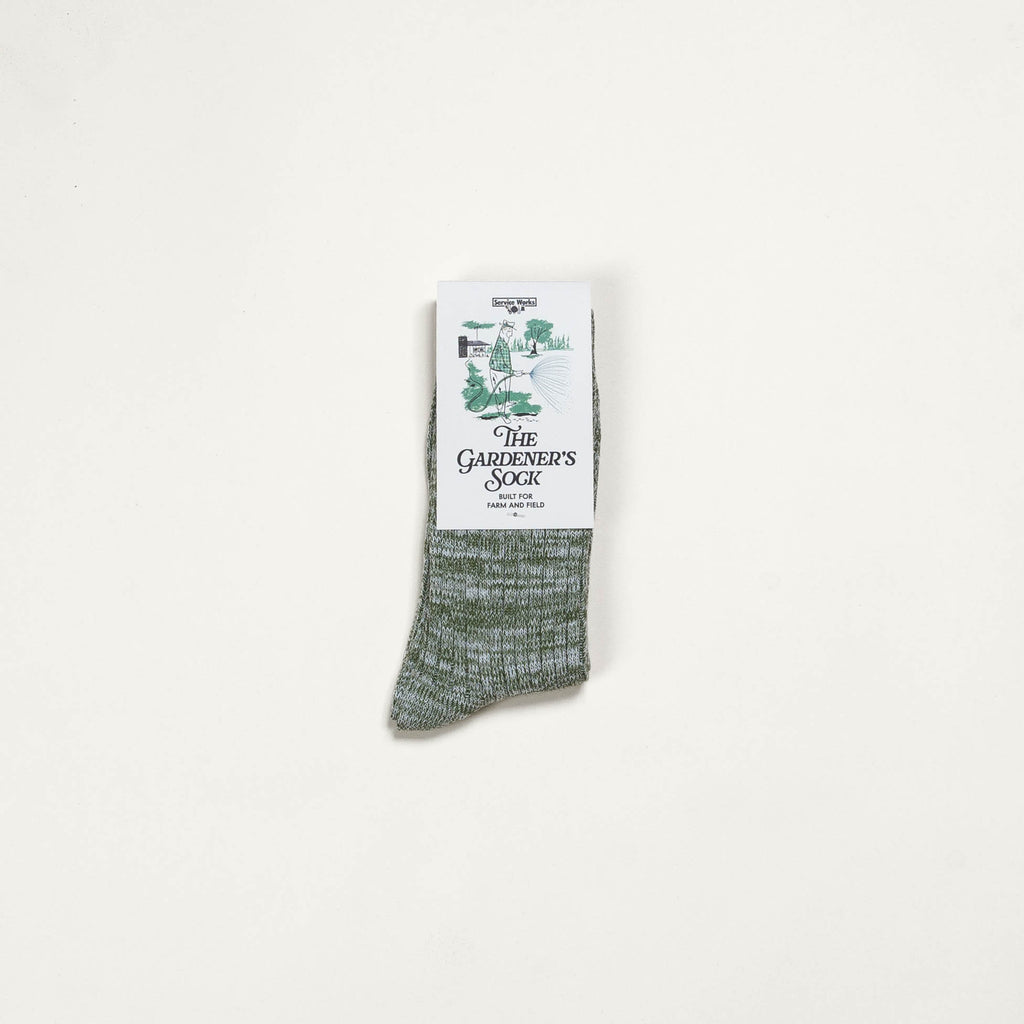 Service Works Gardener Socks - Green