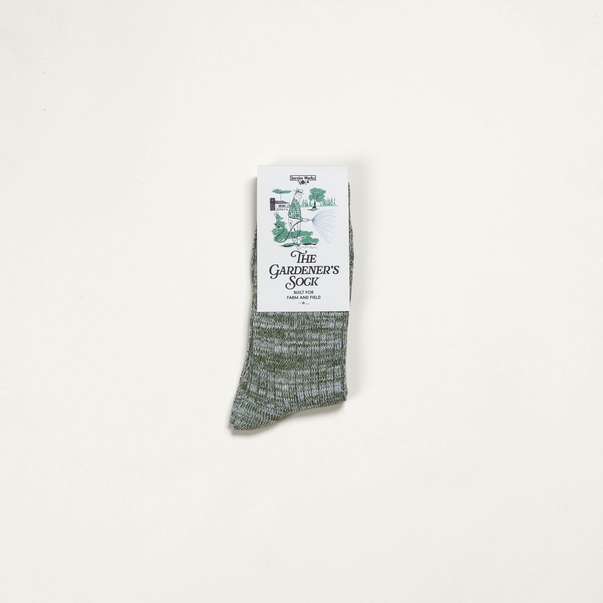 Service Works Gardener Socks - Green
