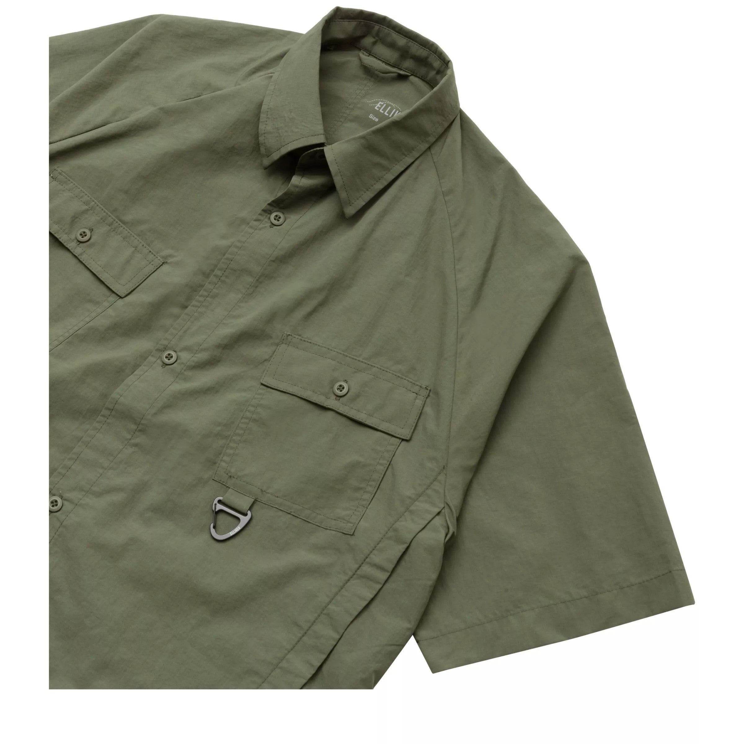 Elliker Alston SS Tech Shirt - Khaki