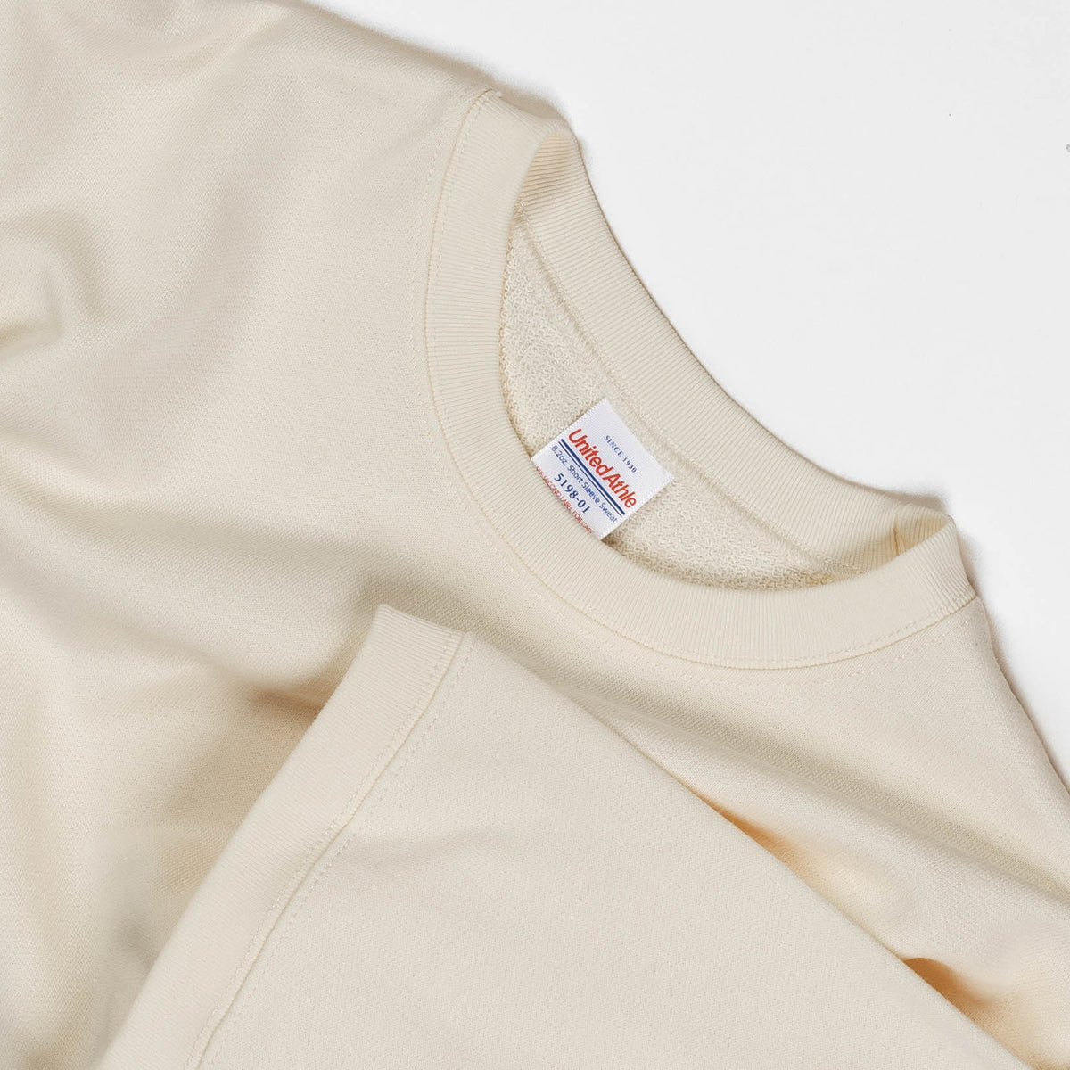 United Athle Short Sleeve Sweatshirt Tee - Ecru