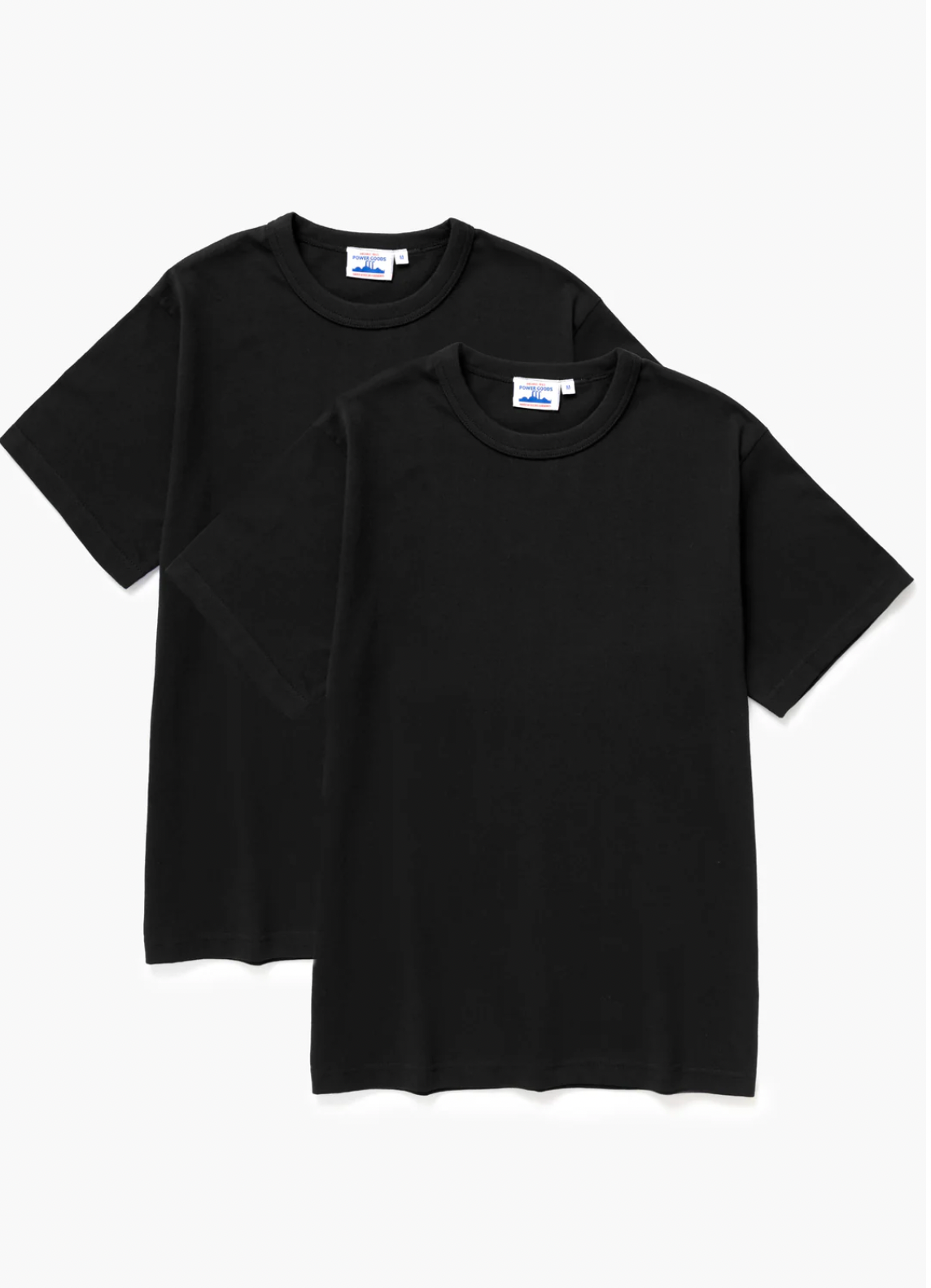 Power Goods Archive Tee (Two Pack) - Black