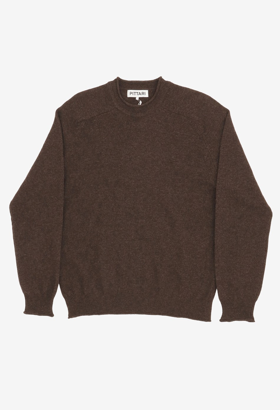 Pittari Usk Lambswool Sweater - Cocoa