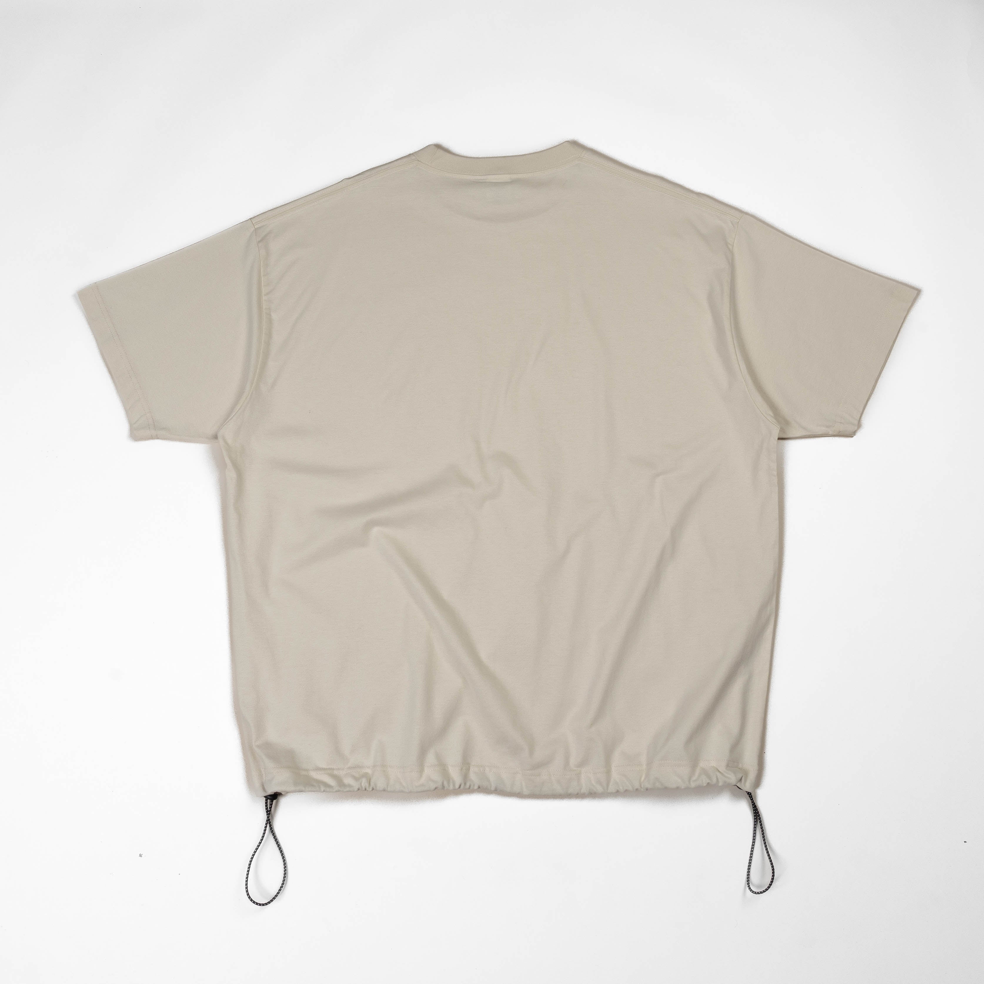 United Athle Relaxed Fit Cinch Tee - Ecru