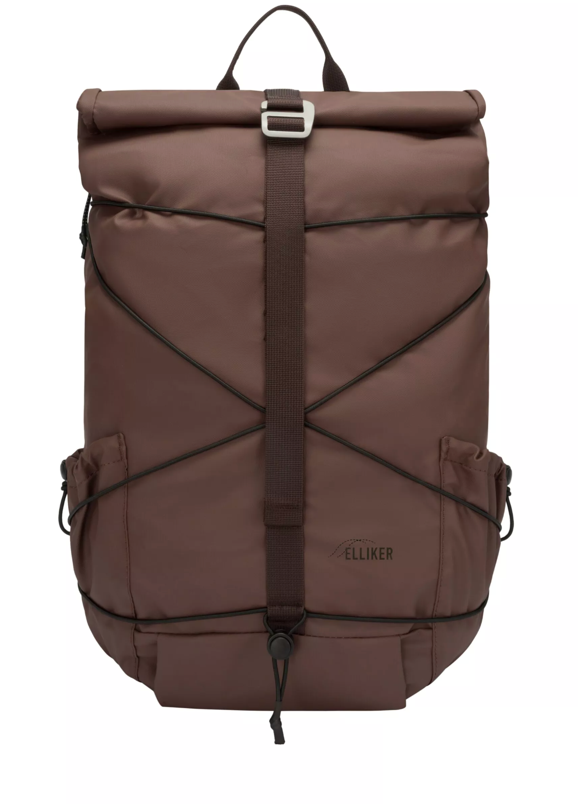 Elliker Dayle Roll Top Backpack 21/25L - Dark Brown