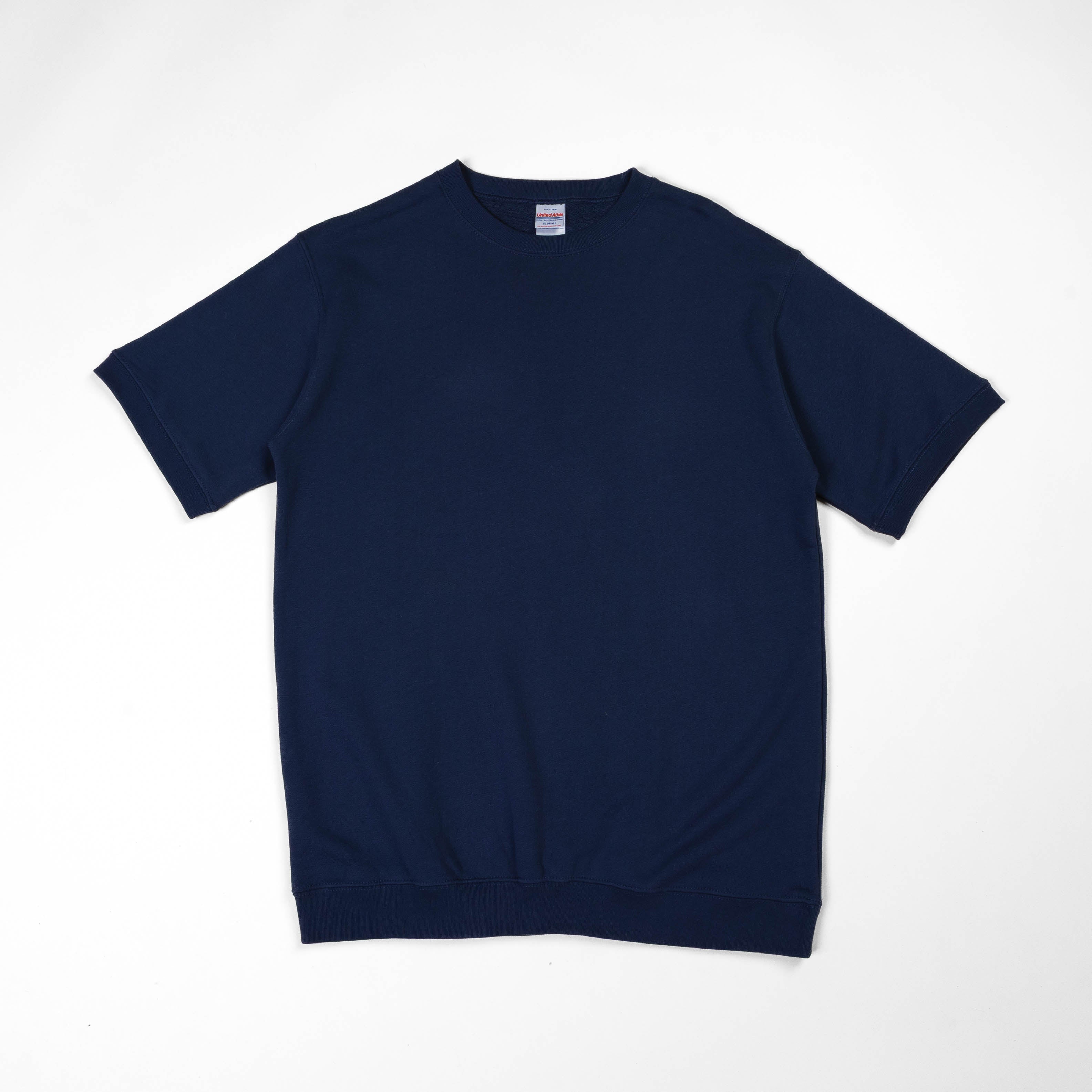 United Athle Short Sleeve Sweatshirt Tee - Indigo