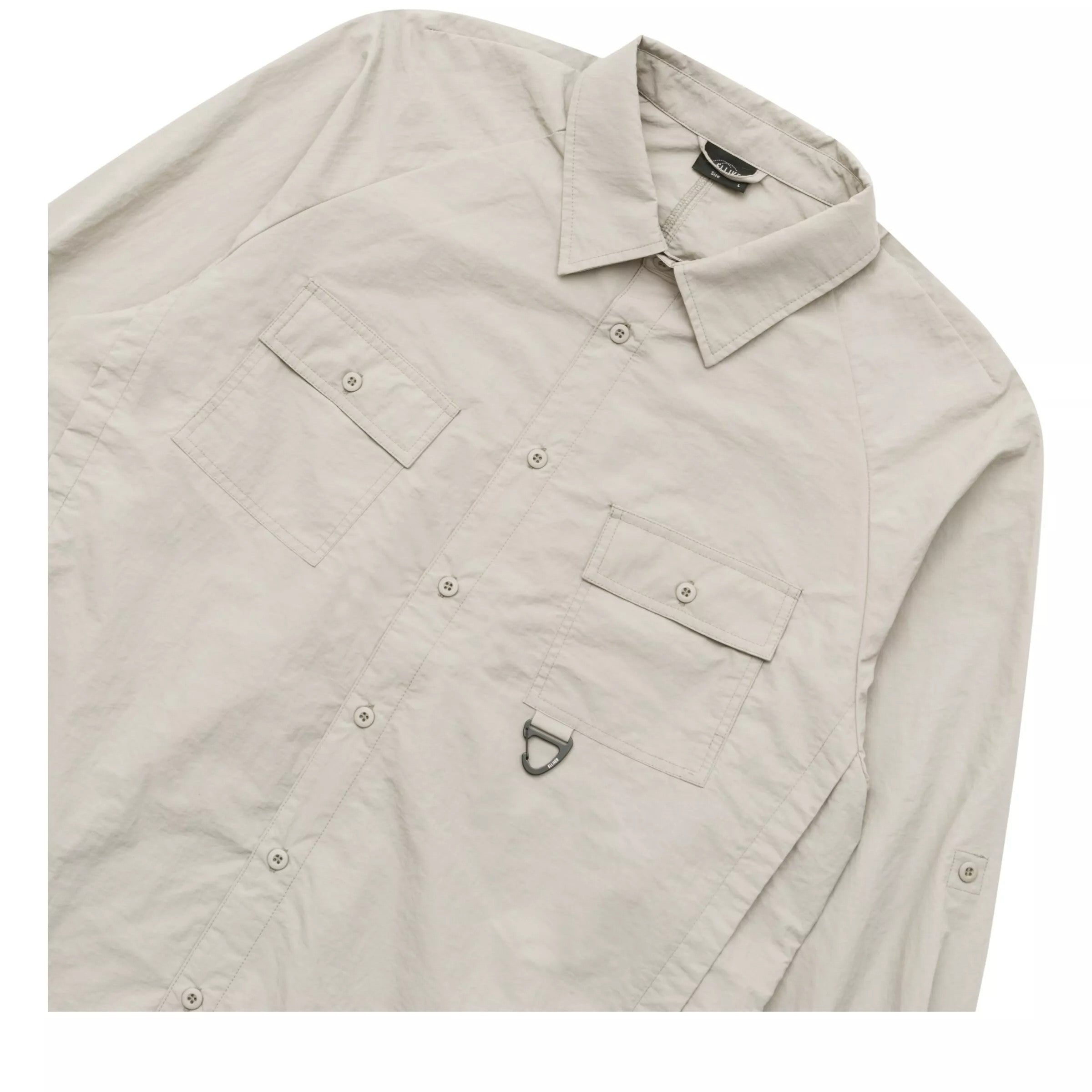 Elliker Alston LS Tech Shirt - Taupe