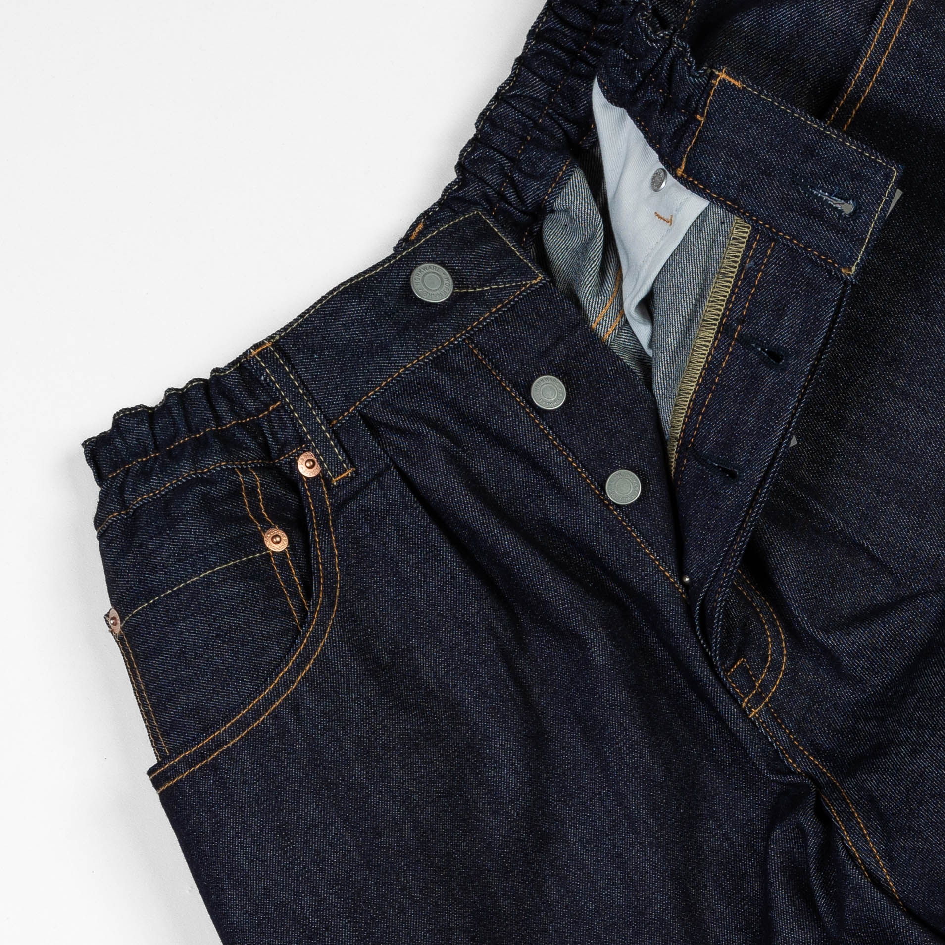 Workware Unisex Denim Balloon Pant - Unwashed