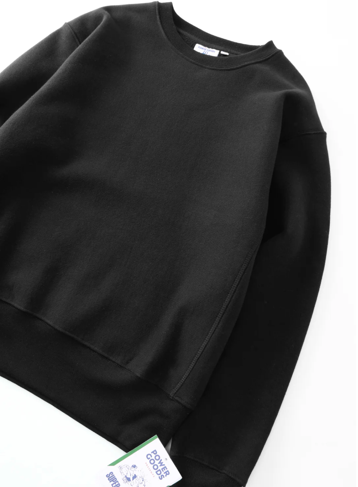 Power Goods Super Weight Crewneck - Black