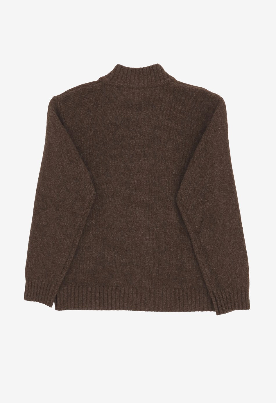 Pittari Fell Lambswool Cardigan- Cocao