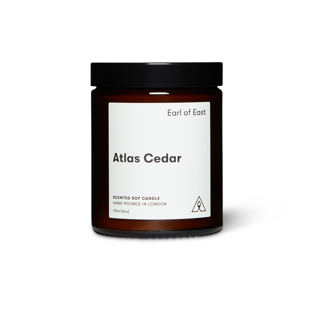 Earl of East Atlas Cedar - Soy Wax Candle 170ml [6oz]