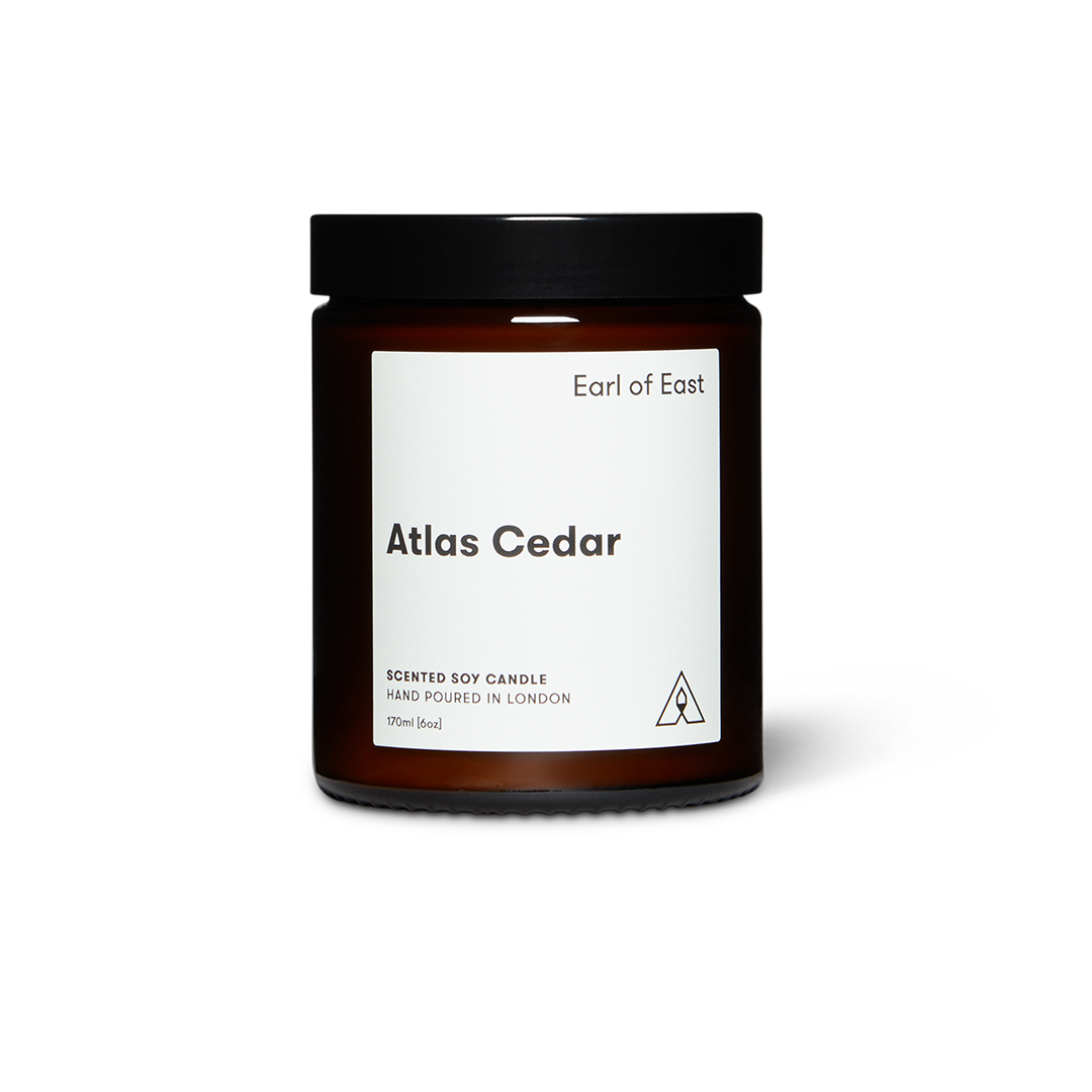 Earl of East Atlas Cedar - Soy Wax Candle 170ml [6oz]