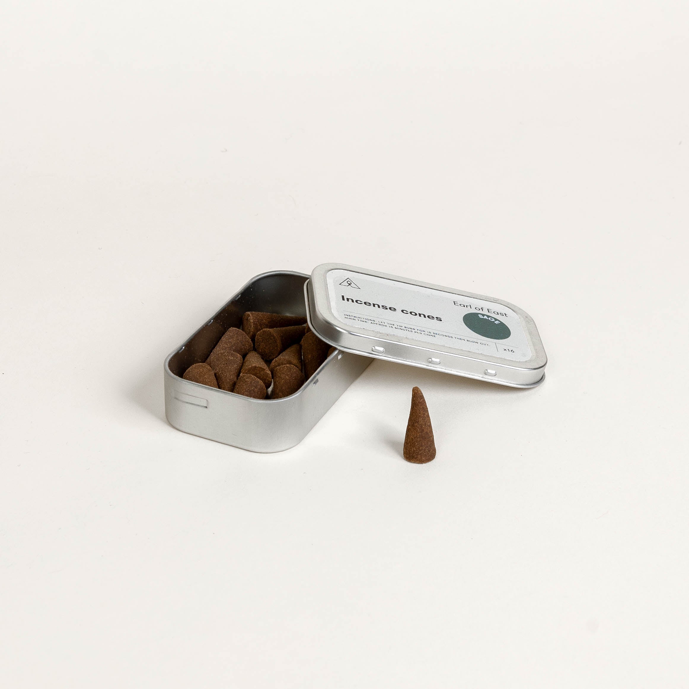 Earl of East Incense Cones - Sage