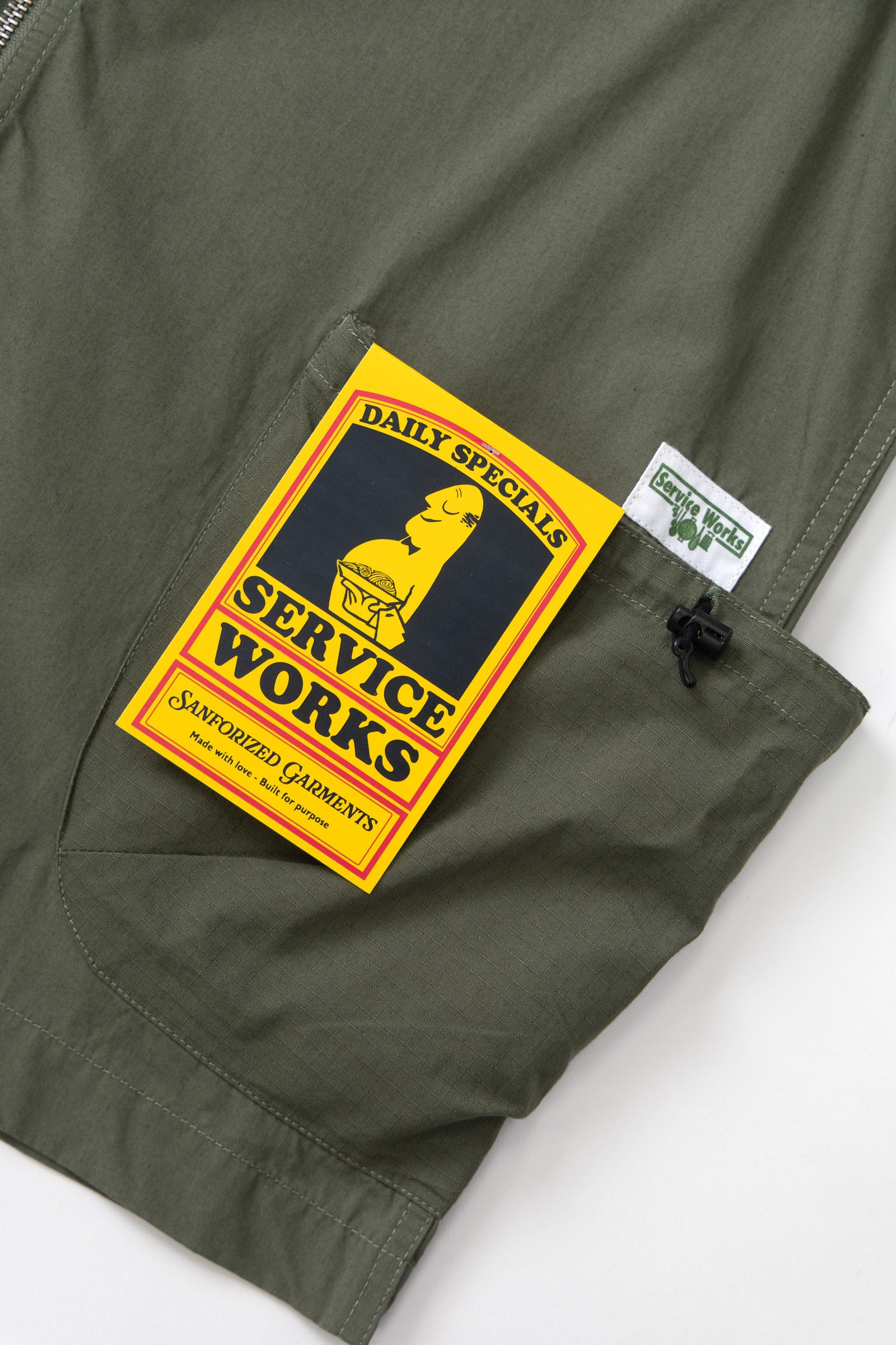 Service Works Gardener Vest - Olive