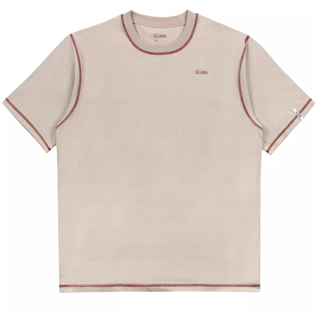 Elliker Rill Bark Beetle Short Sleeve Tee - Ash Grey