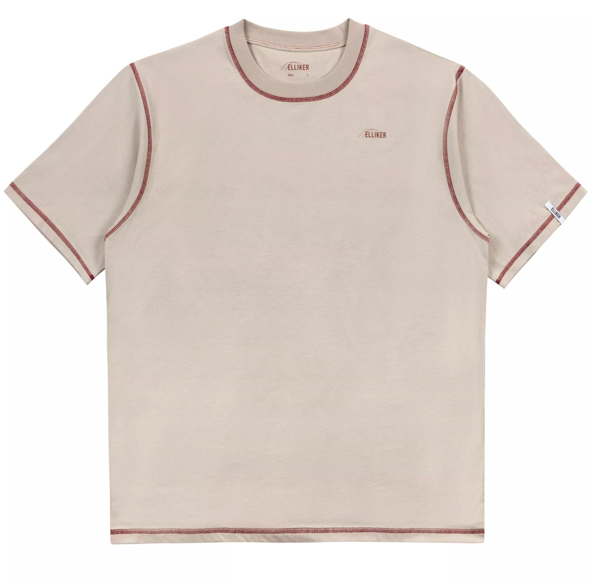 Elliker Rill Bark Beetle Short Sleeve Tee - Ash Grey