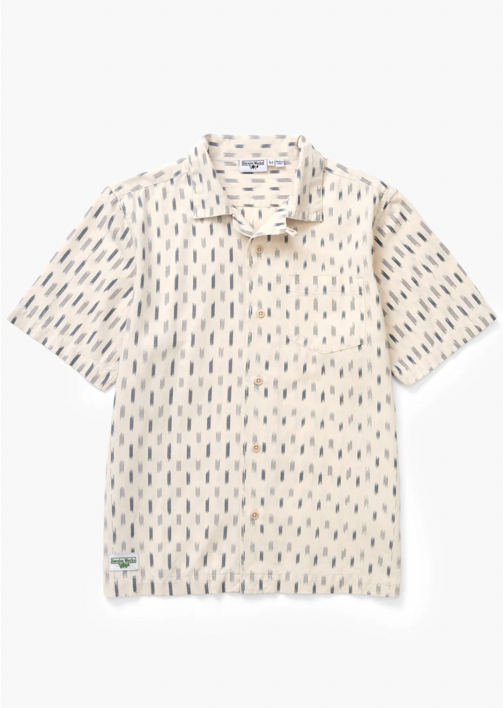 Service Works Ikat shirt - White