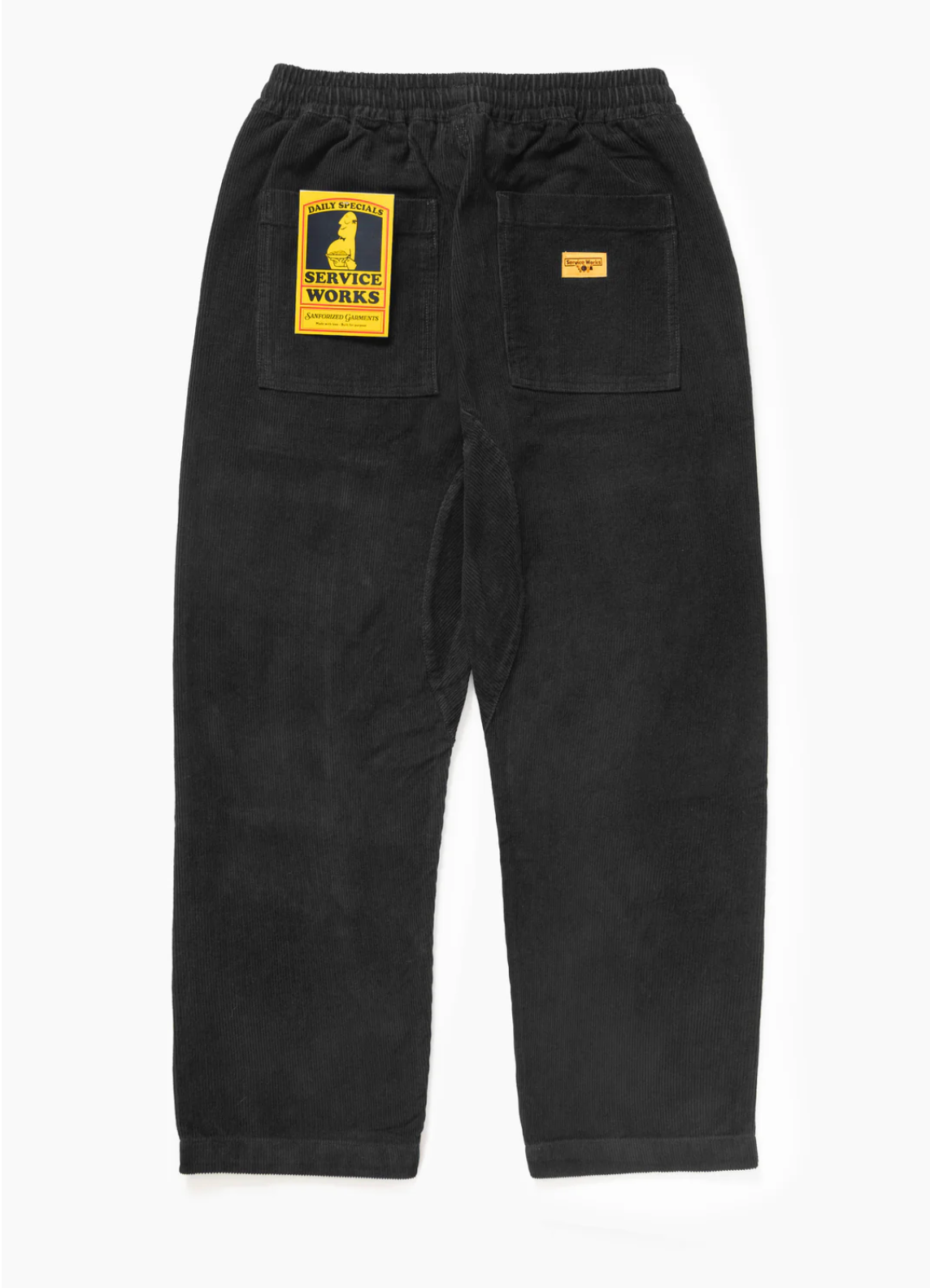 Service Works Corduroy Chef Pants - Black