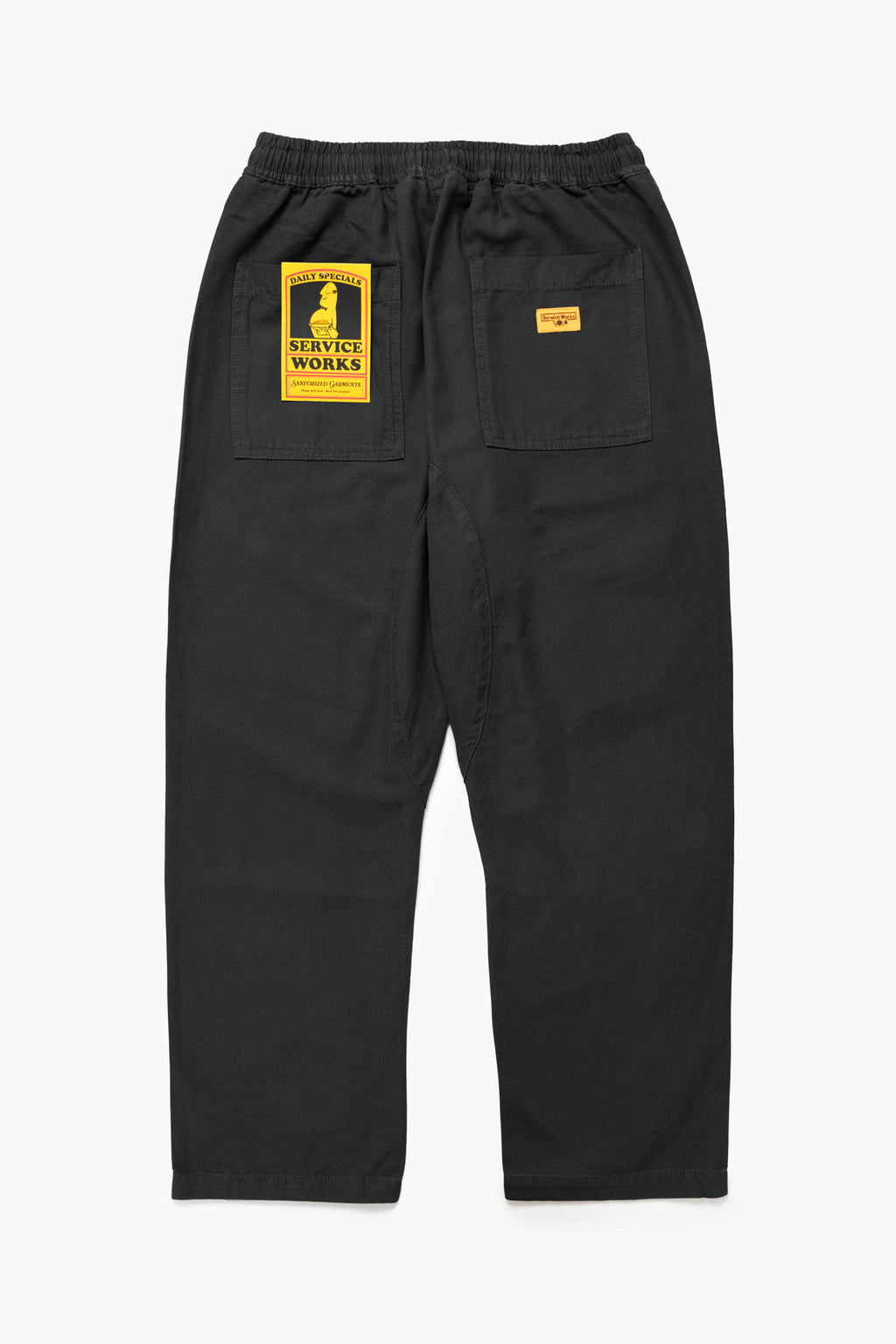 Service Works Classic Chef Pants - Black